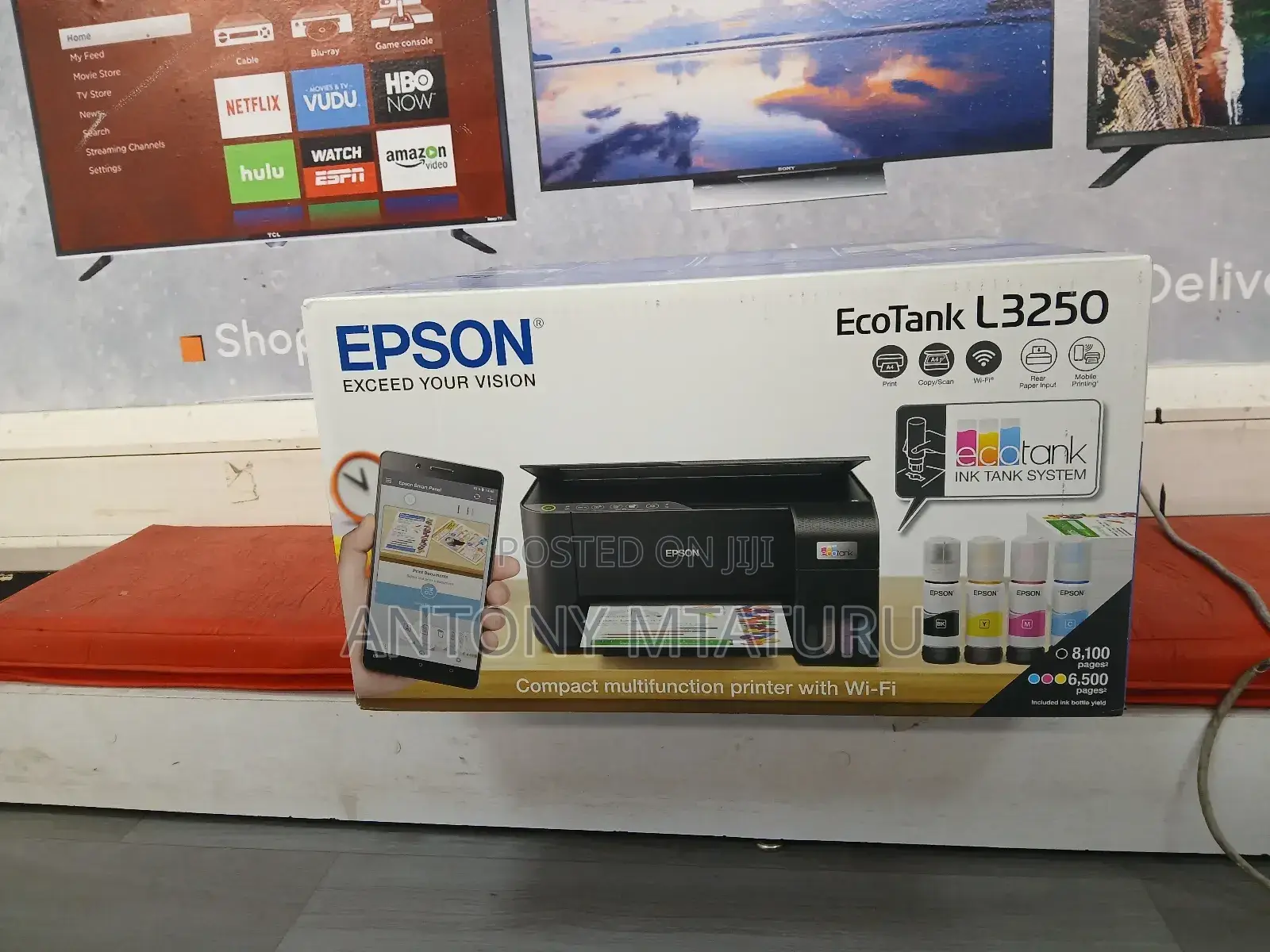 Epson Ecotank L3250 A4 Wi-Fi All-in-One Ink Tank Printer