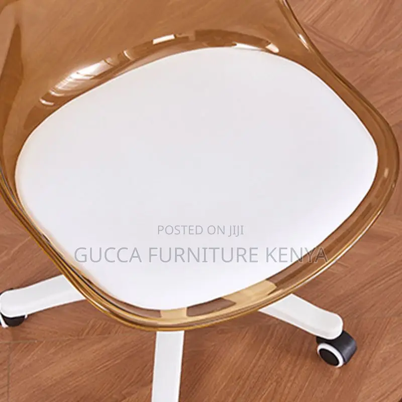Home Chairs:Liftable and Rotating Office Stool With Backrest