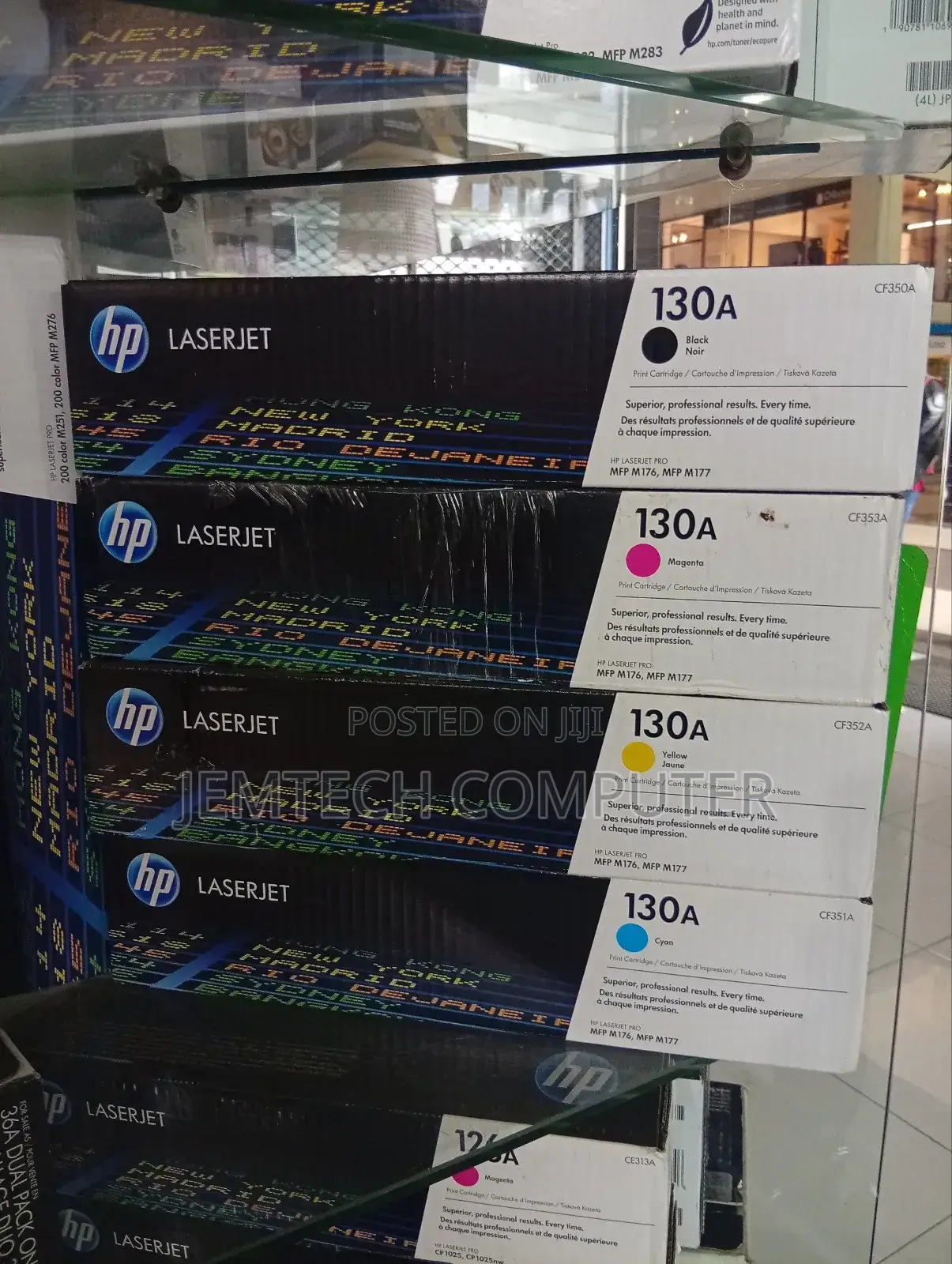 Hp 130a (Cf350a) Black Original Laserjet Toner Cartridge