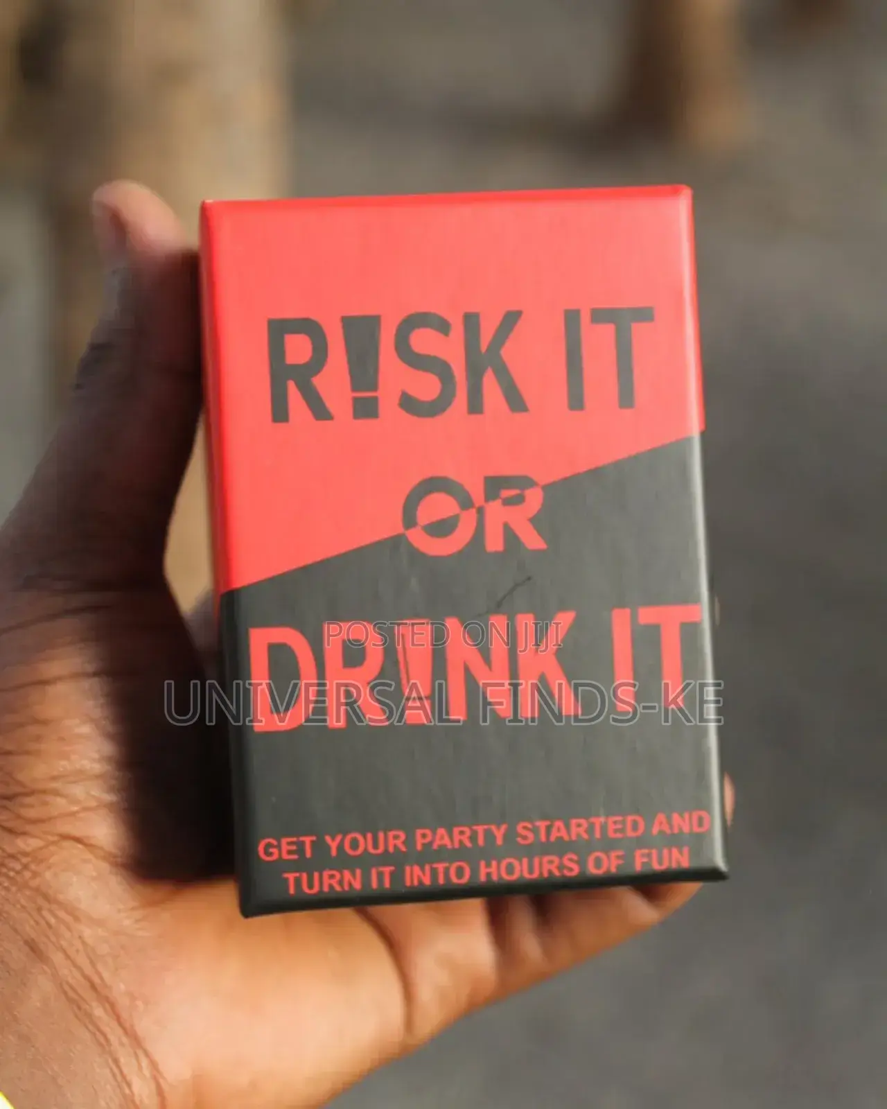 Risk It It Drink It Card Party Card Game