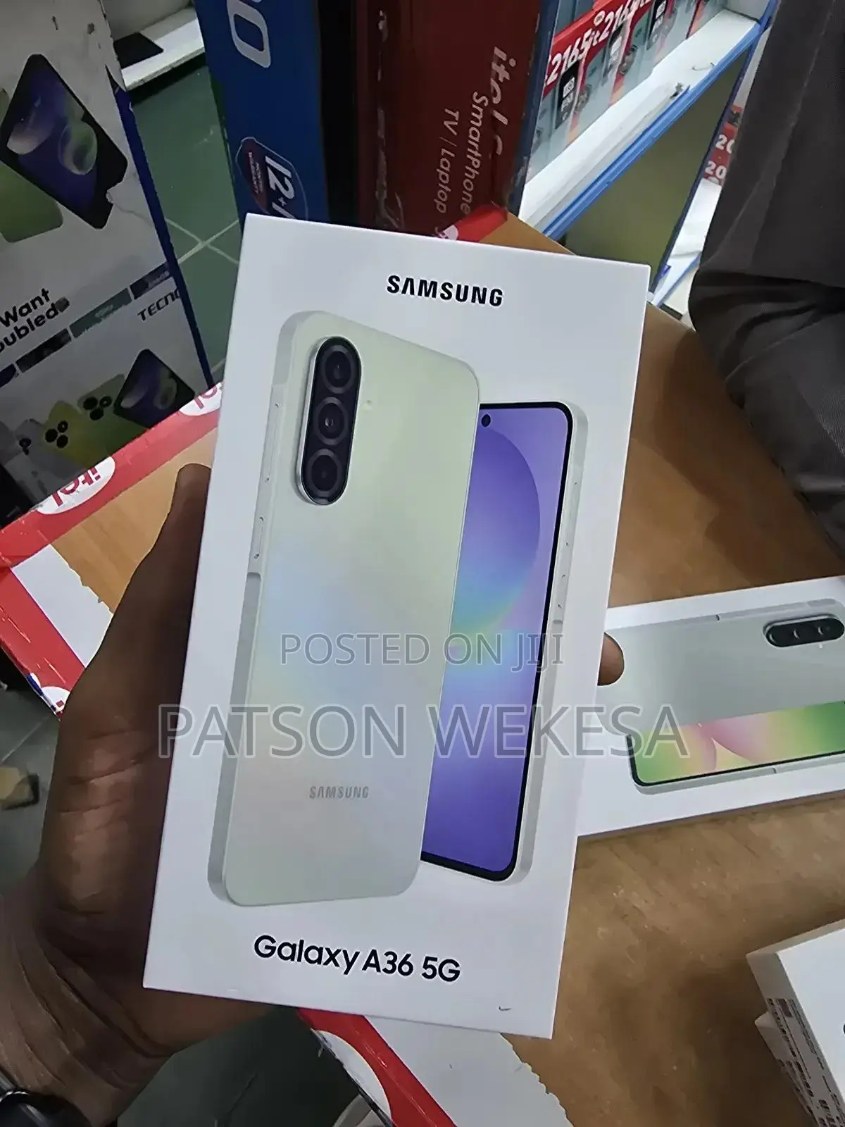 New Samsung Galaxy A36 128 GB Silver