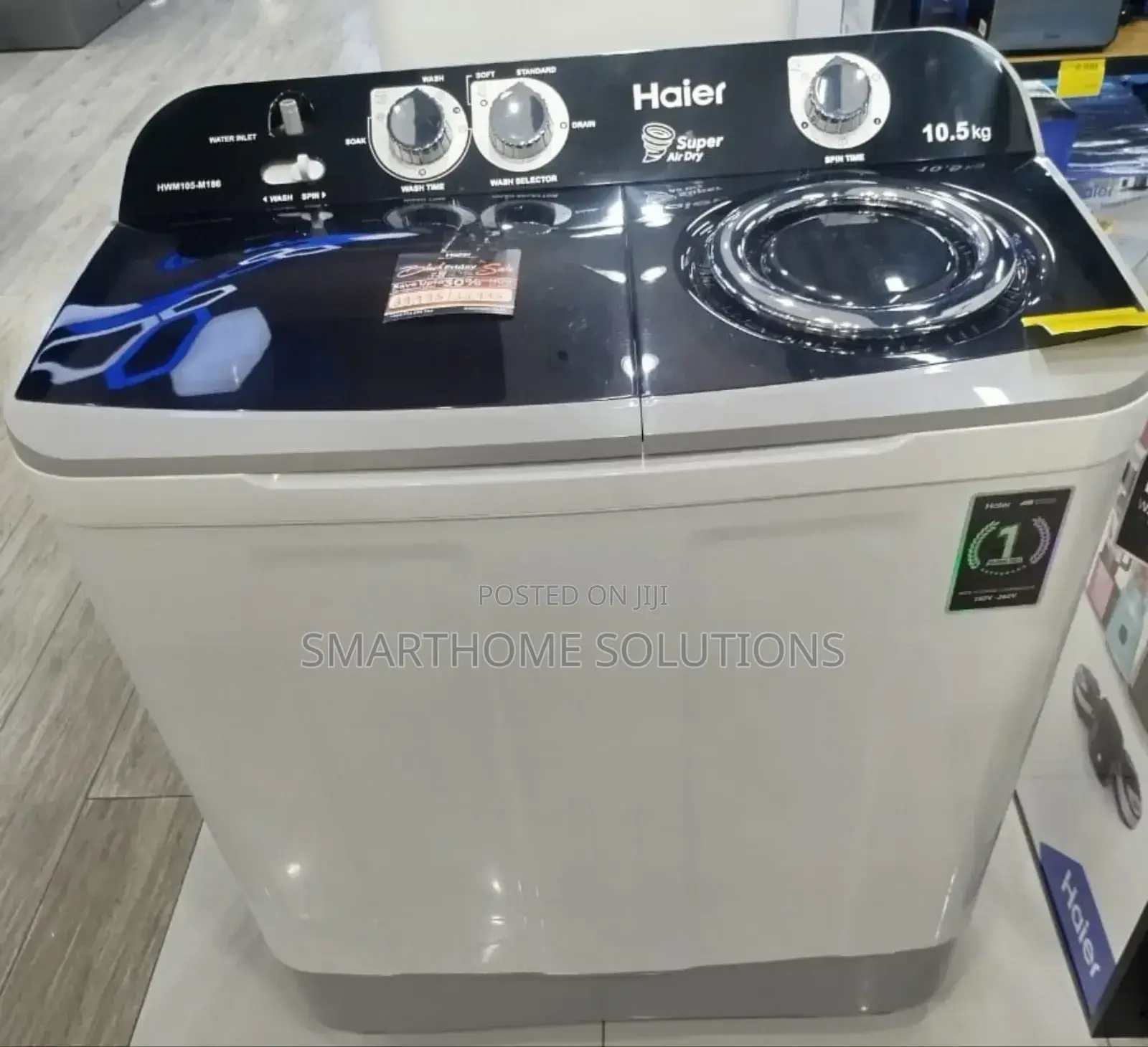 13.5kg Haier Washing Machine