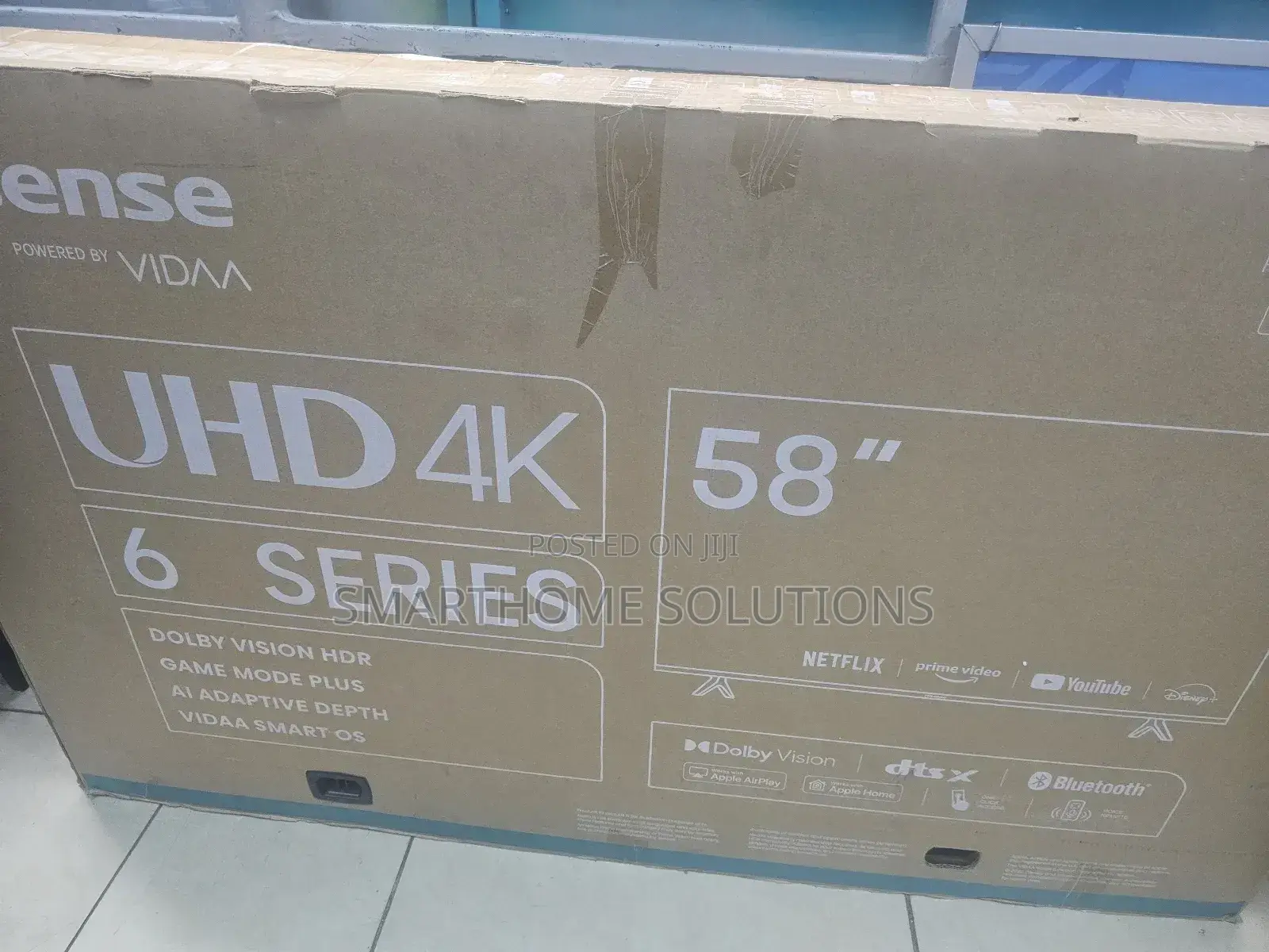 Hisense 58inches Smart Android Tv