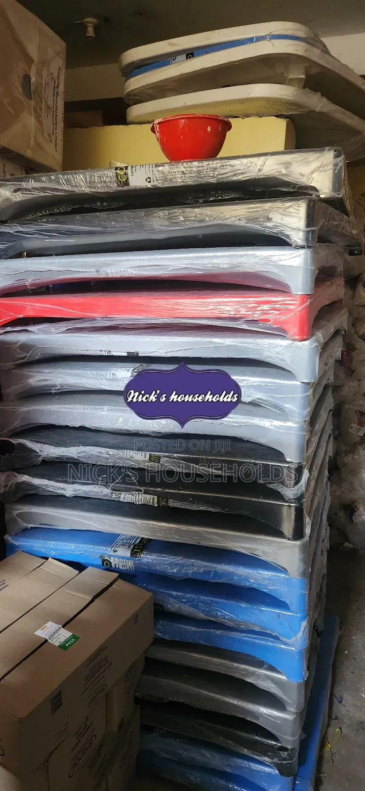 Assorted Colour's Plastic Tables Available