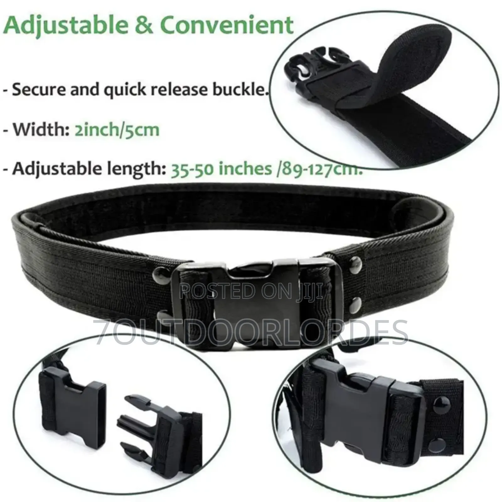 10 in 1 Tactical Utility Duty Belt