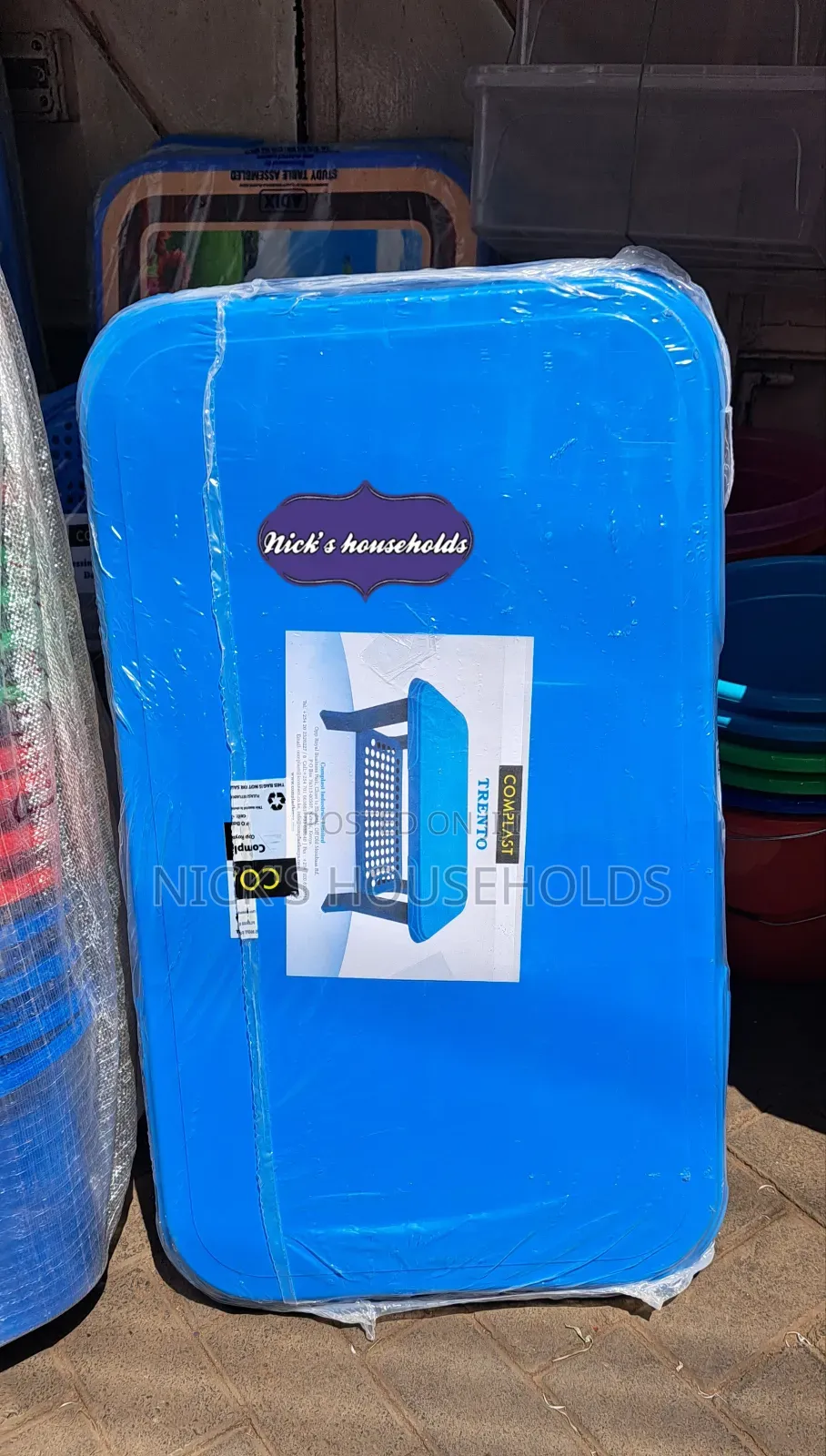 2 Layers Rectangular Plastic Table (Small Size Table)