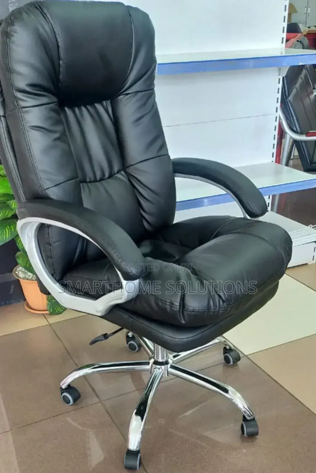 Black Executive Boss Managerial Comfy Office Chair a/09c