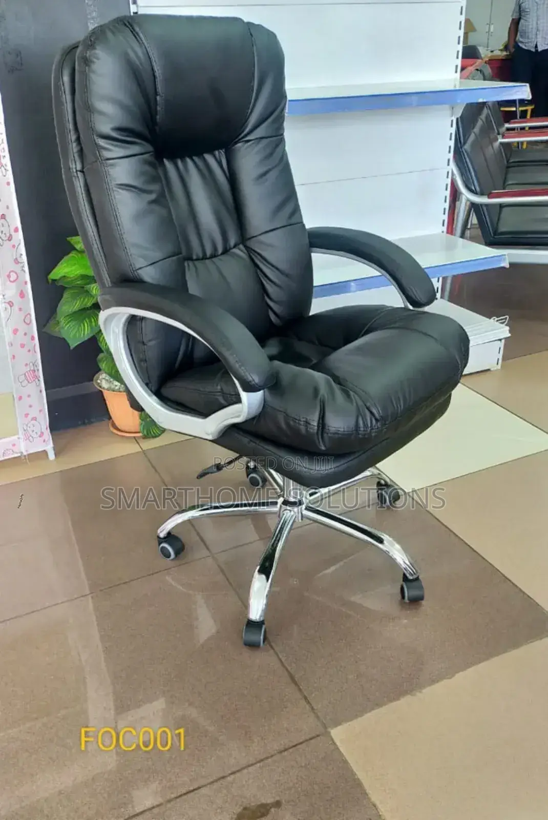 Black Executive Managerial Comfy Office Chair a/09c