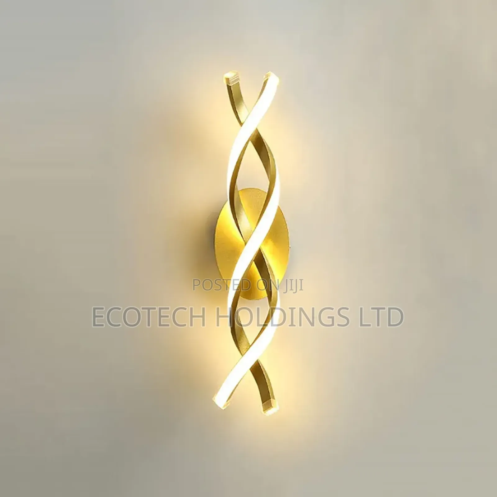 Elegant Spiral Design Modern Wall Light Tg3kj