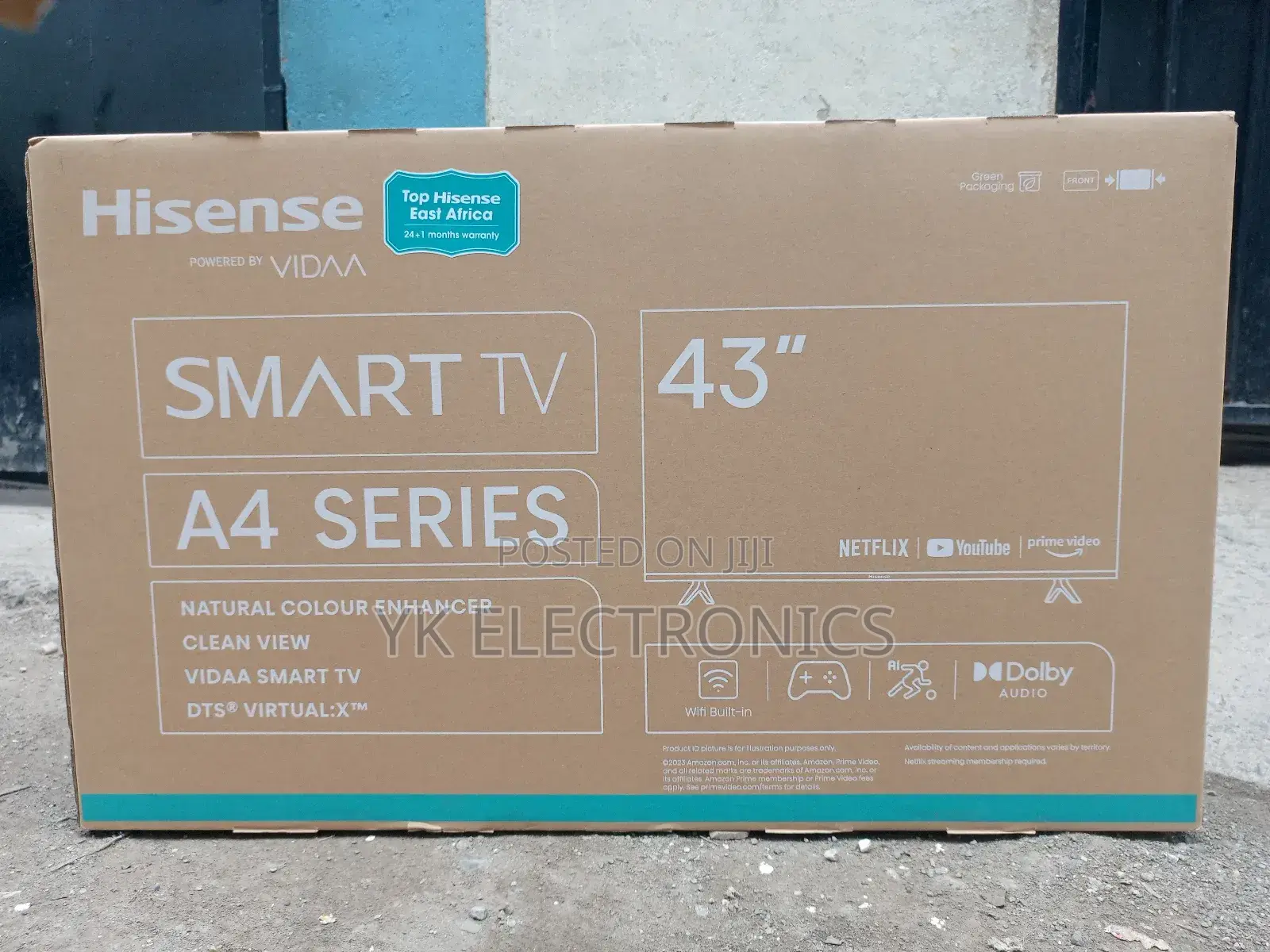 Hisense 43 Inch Smart TV 43a4kken