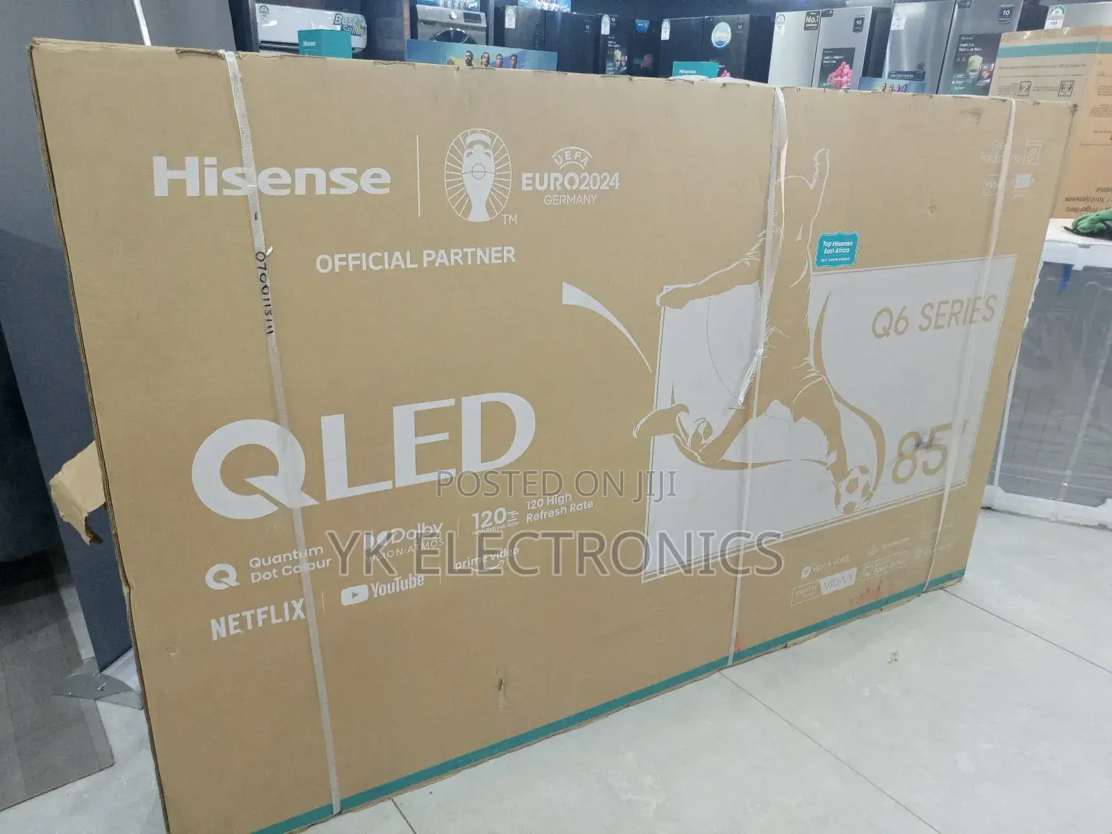 Hisense Tv Qled 85''inches Smart Vidaa - Uhd - 85q6n