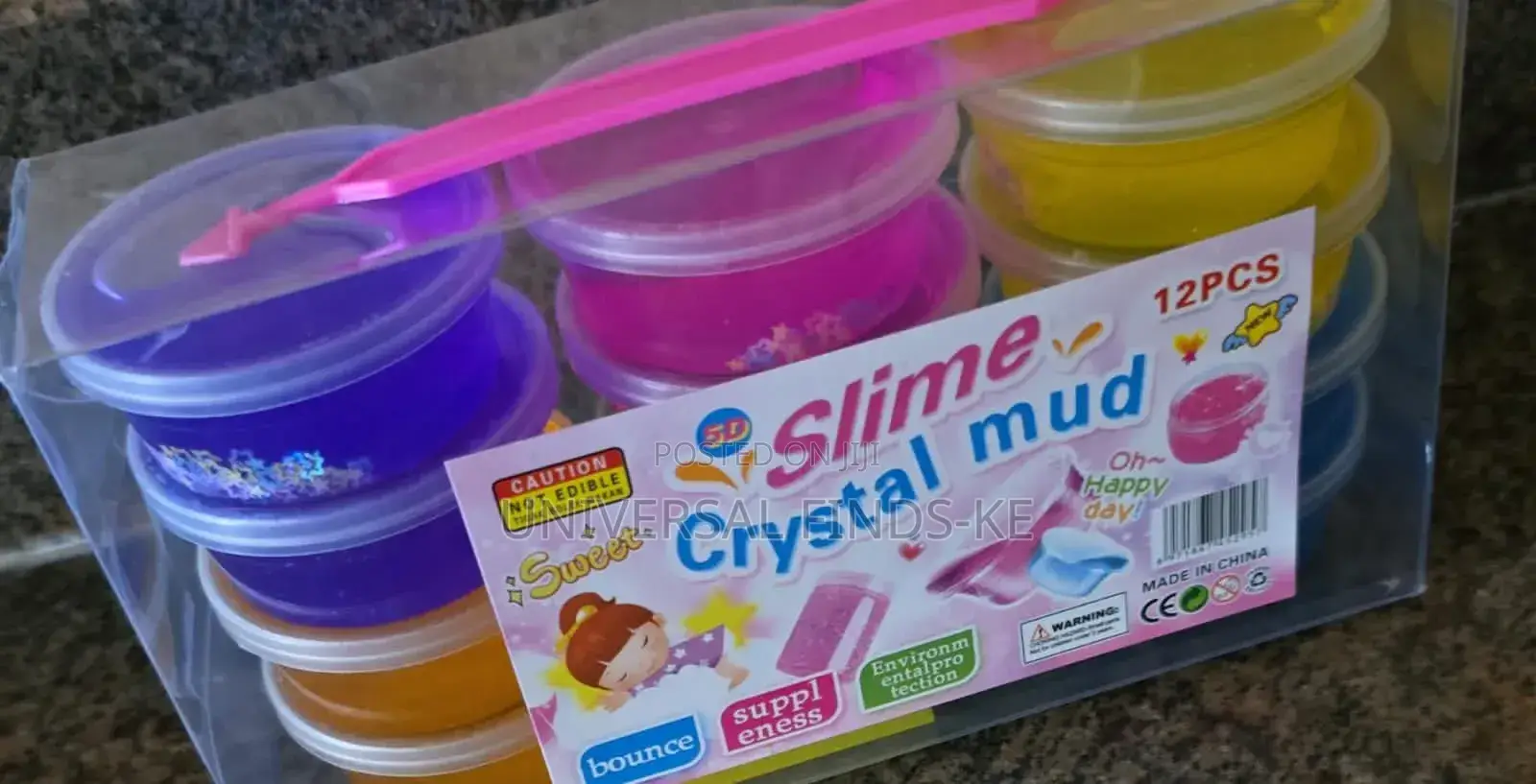 A Dozen of Slime Crystal Mud 12pcs