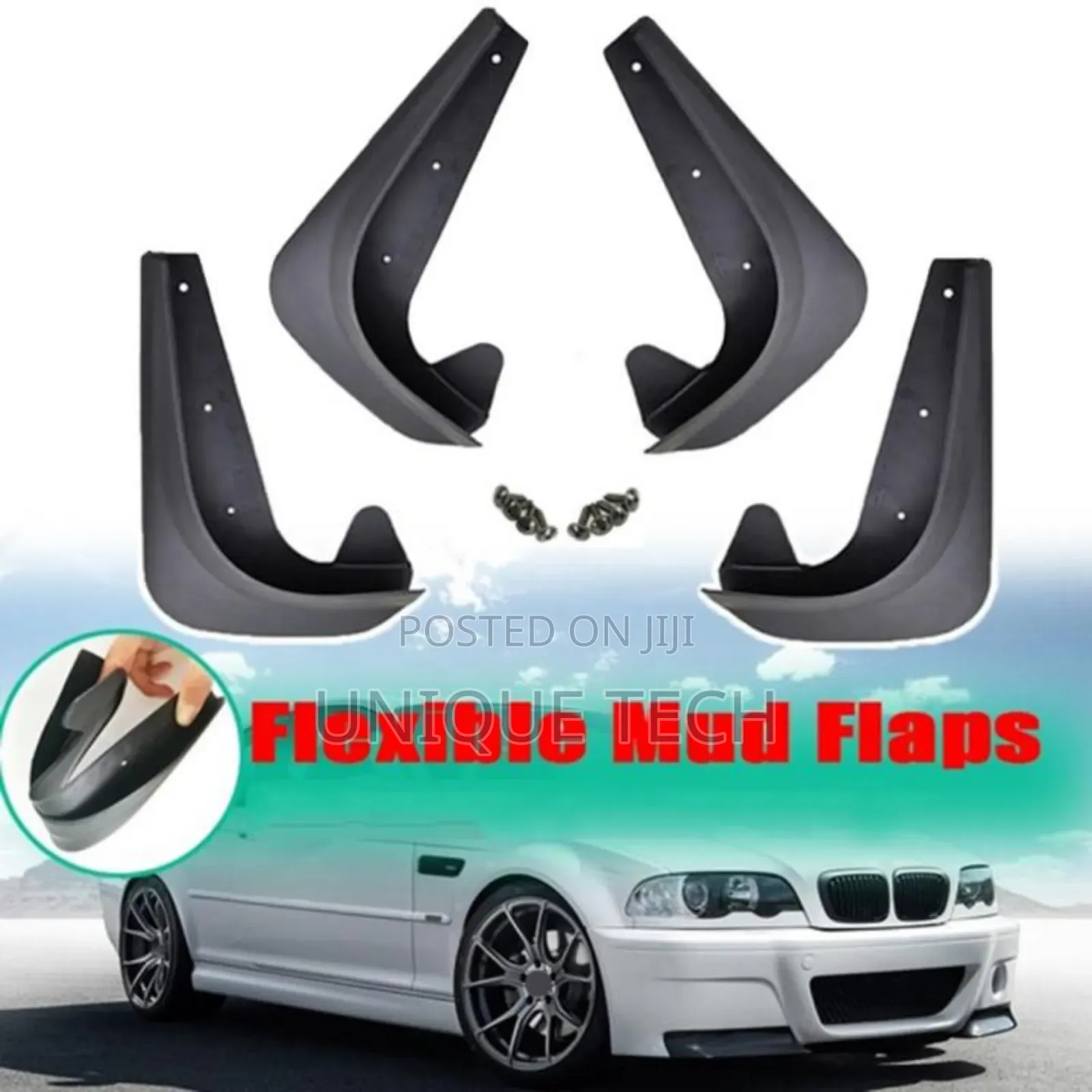 4pc Universal Splash Guards /Mud Guard