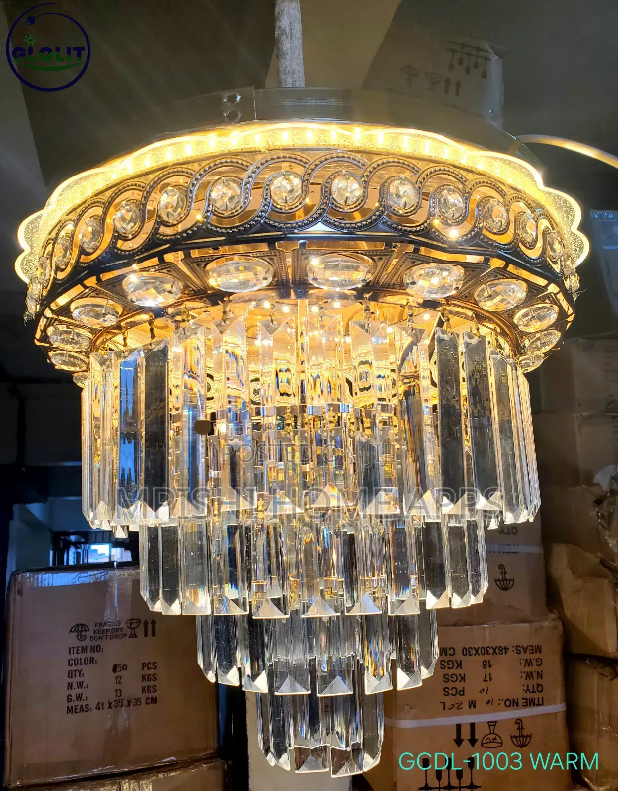 Led Crystal Chandelier