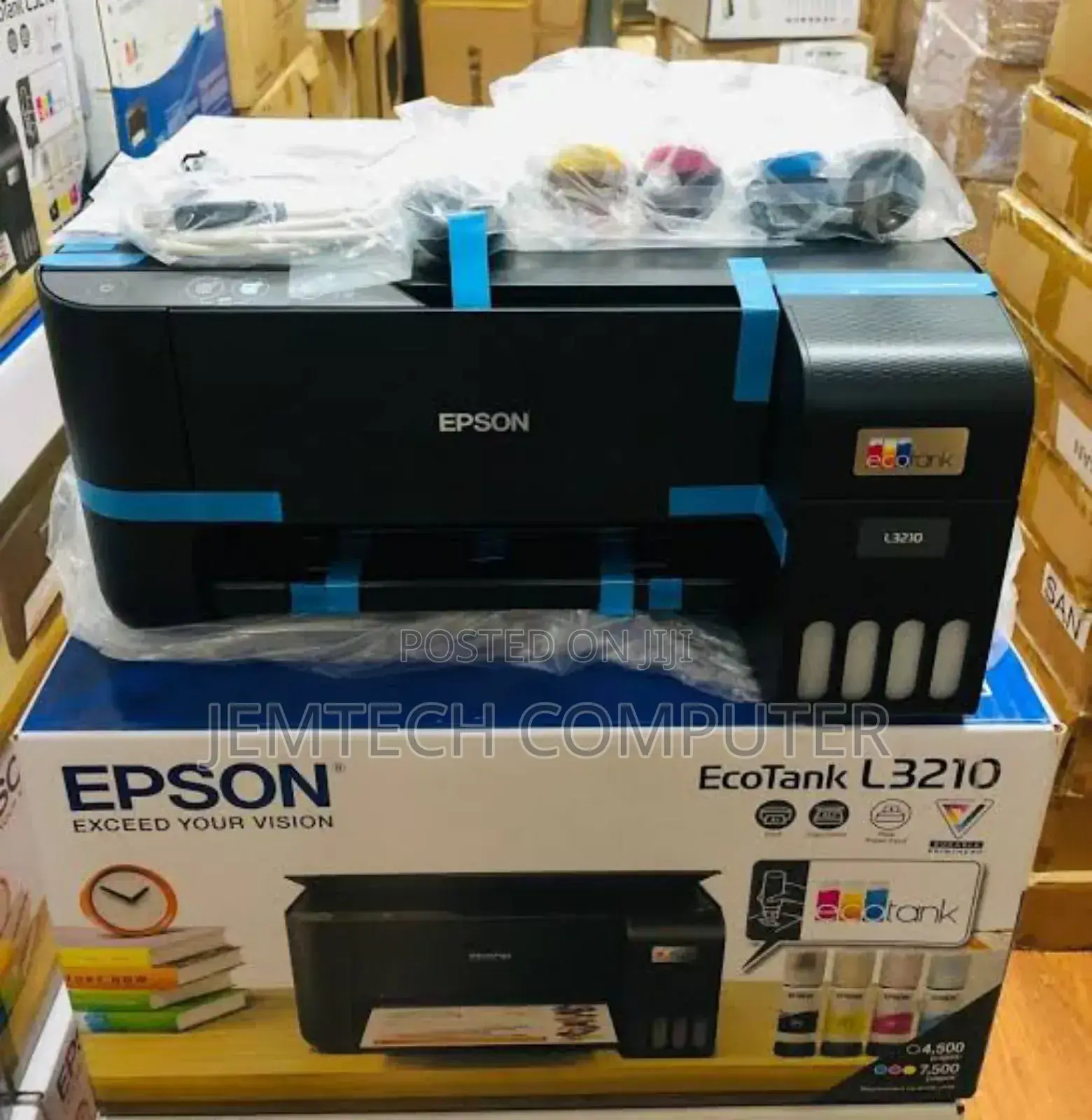 Epson Ecotank L3210 A4 All-in-One Ink Tank Printer
