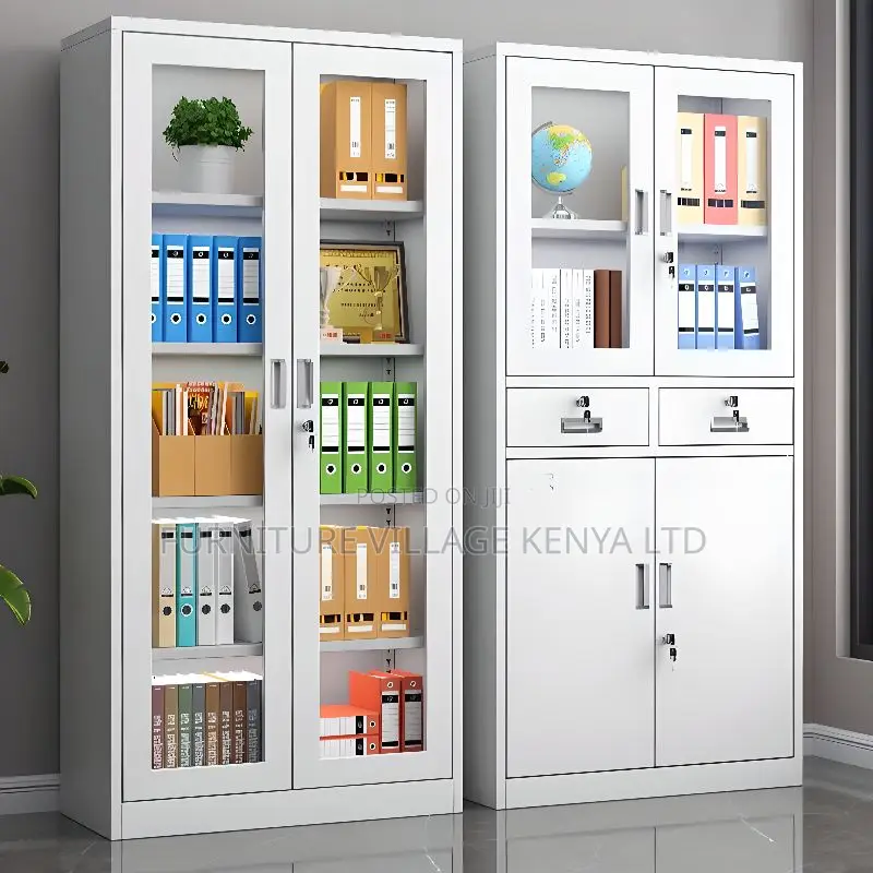 Steel Water-Resistant Office Storage Unit With Shelf