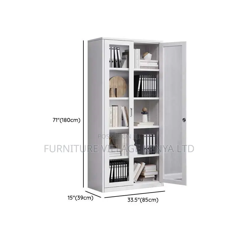 Steel Rust Resistant Office Storage Unit With Locking Door