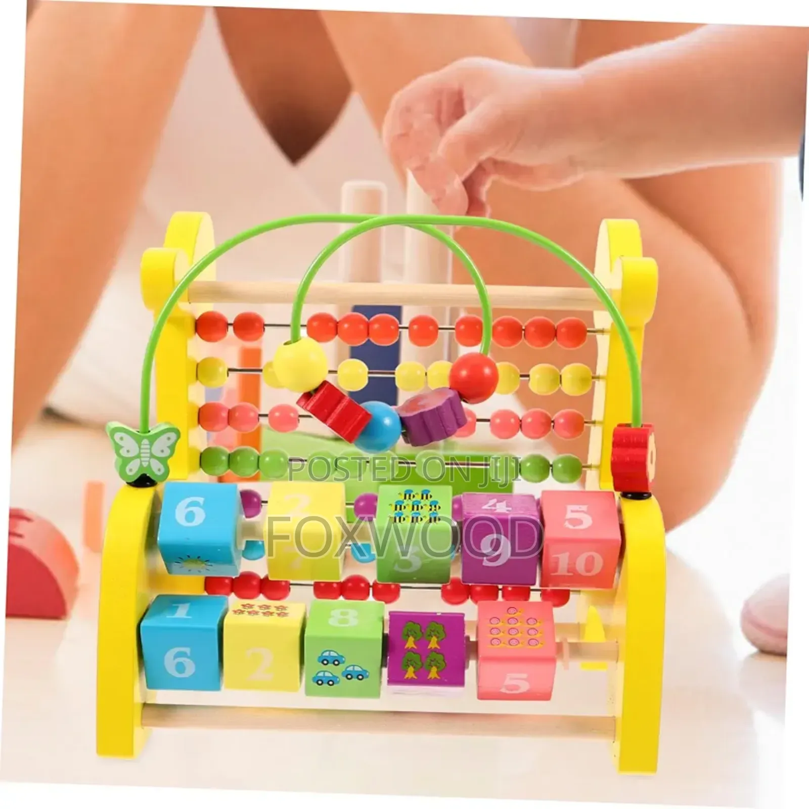 Children Counting Abacus