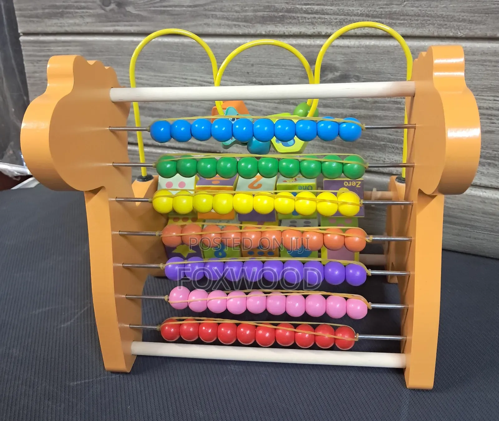 Children Counting Abacus