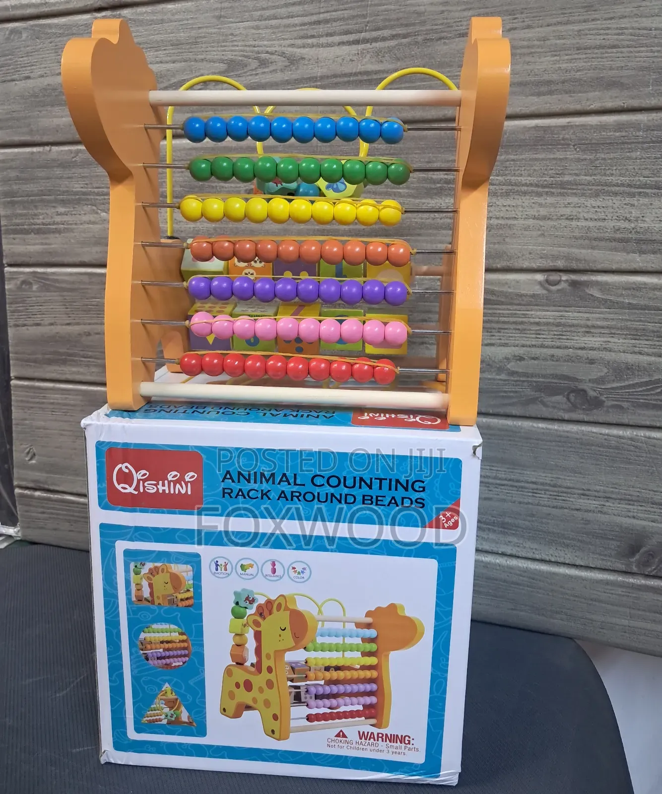 Children Counting Abacus