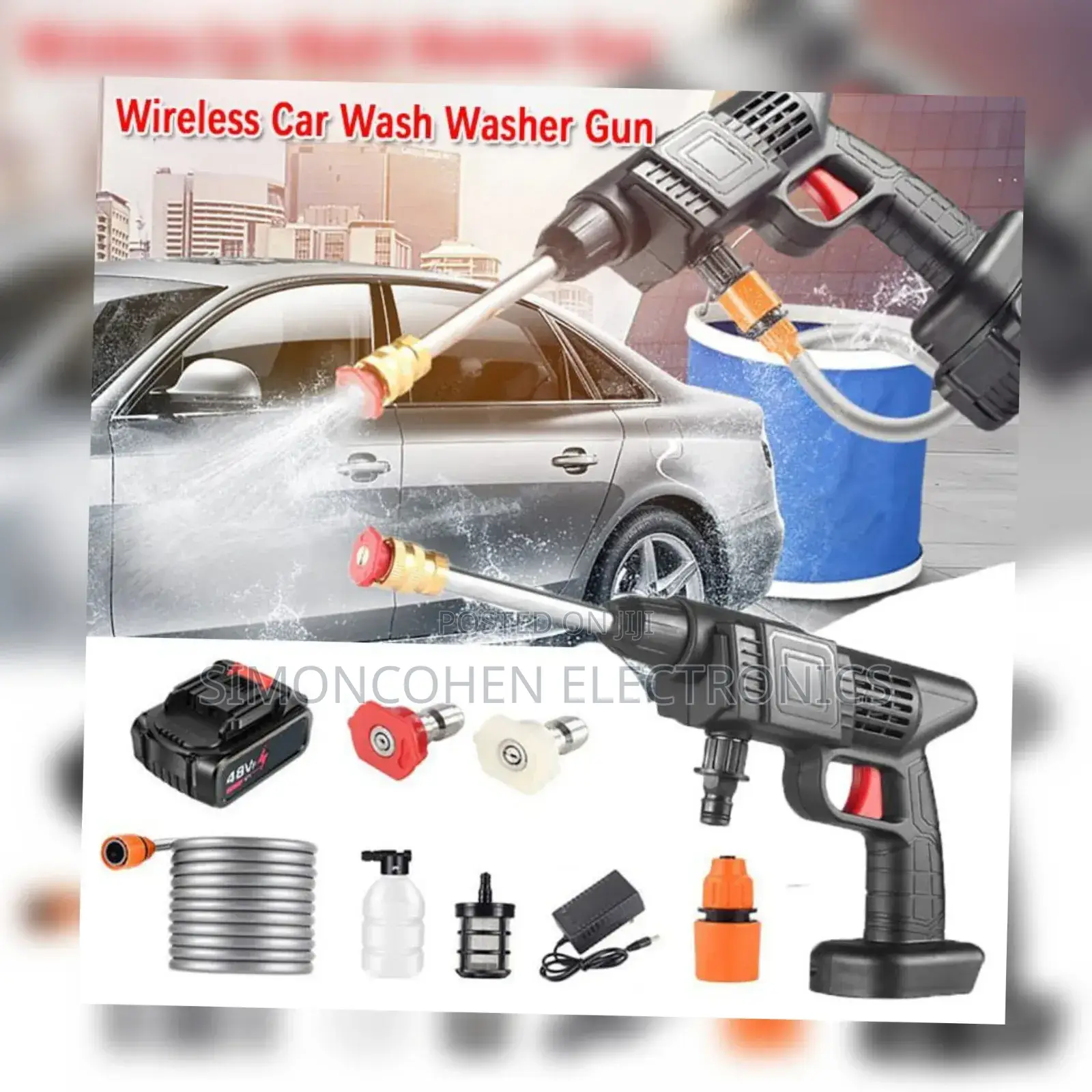 Wireless Car Wash Spray Gun Machine