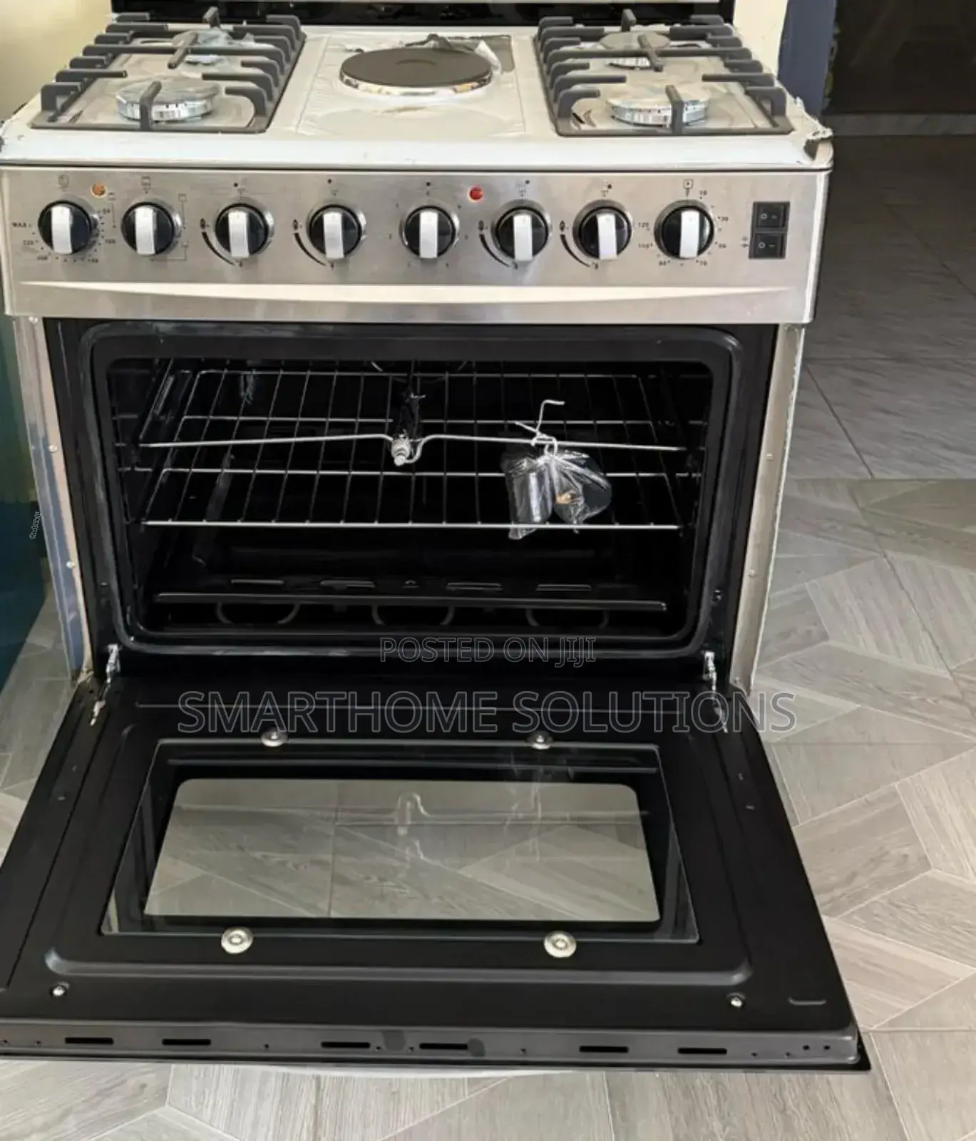 60*90 Sarahtech 4+1, Electric Oven Standing Cooker S4+1