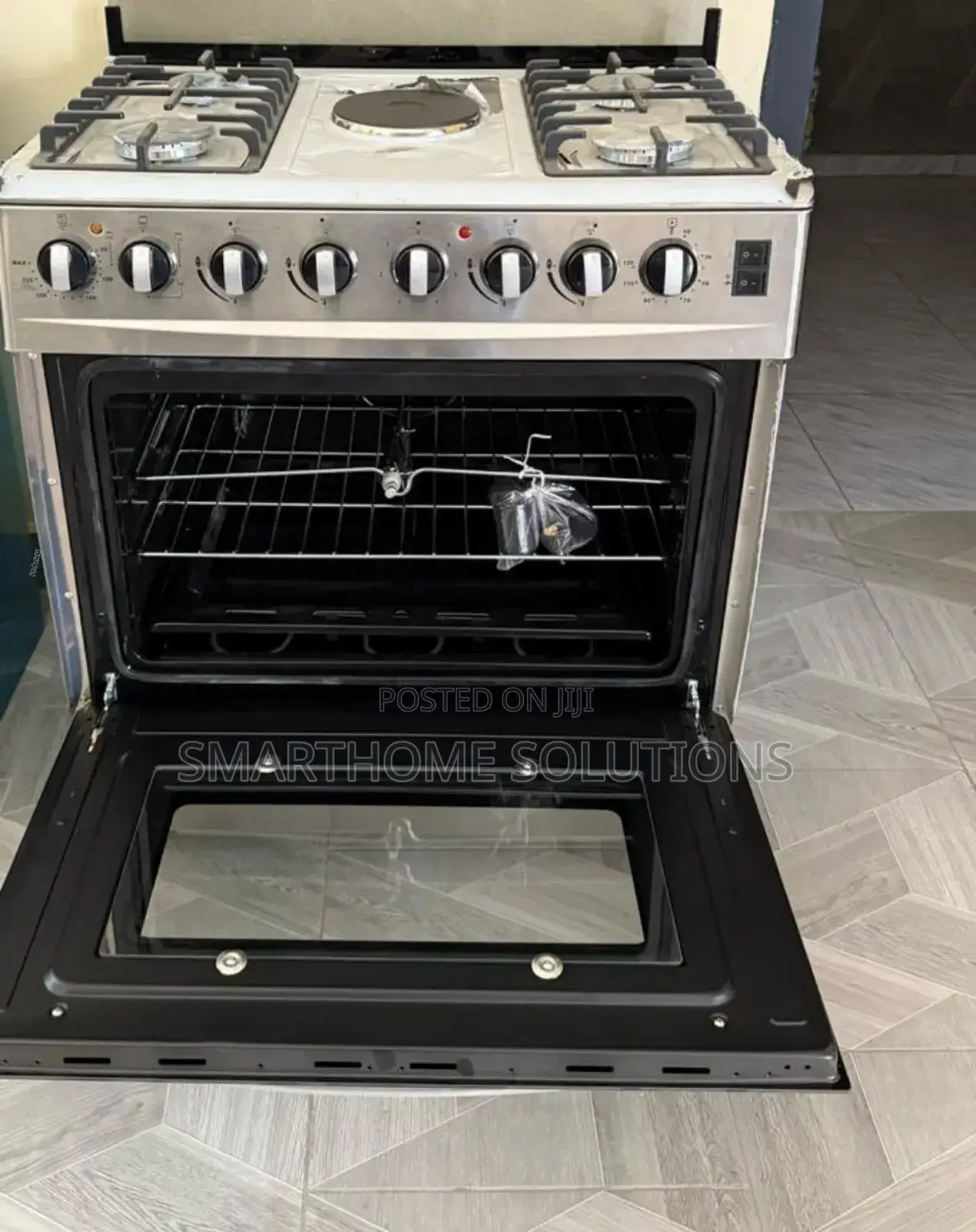 60*90 Sarahtech 4+1 Free Standing Cooker S4+1
