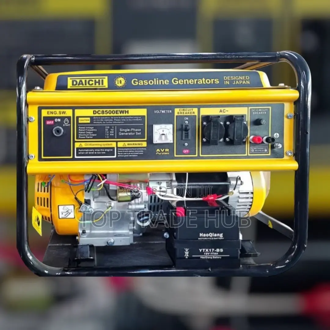 Daichi Dc8500ewh Petrol Generator 9.5kva With Wheels