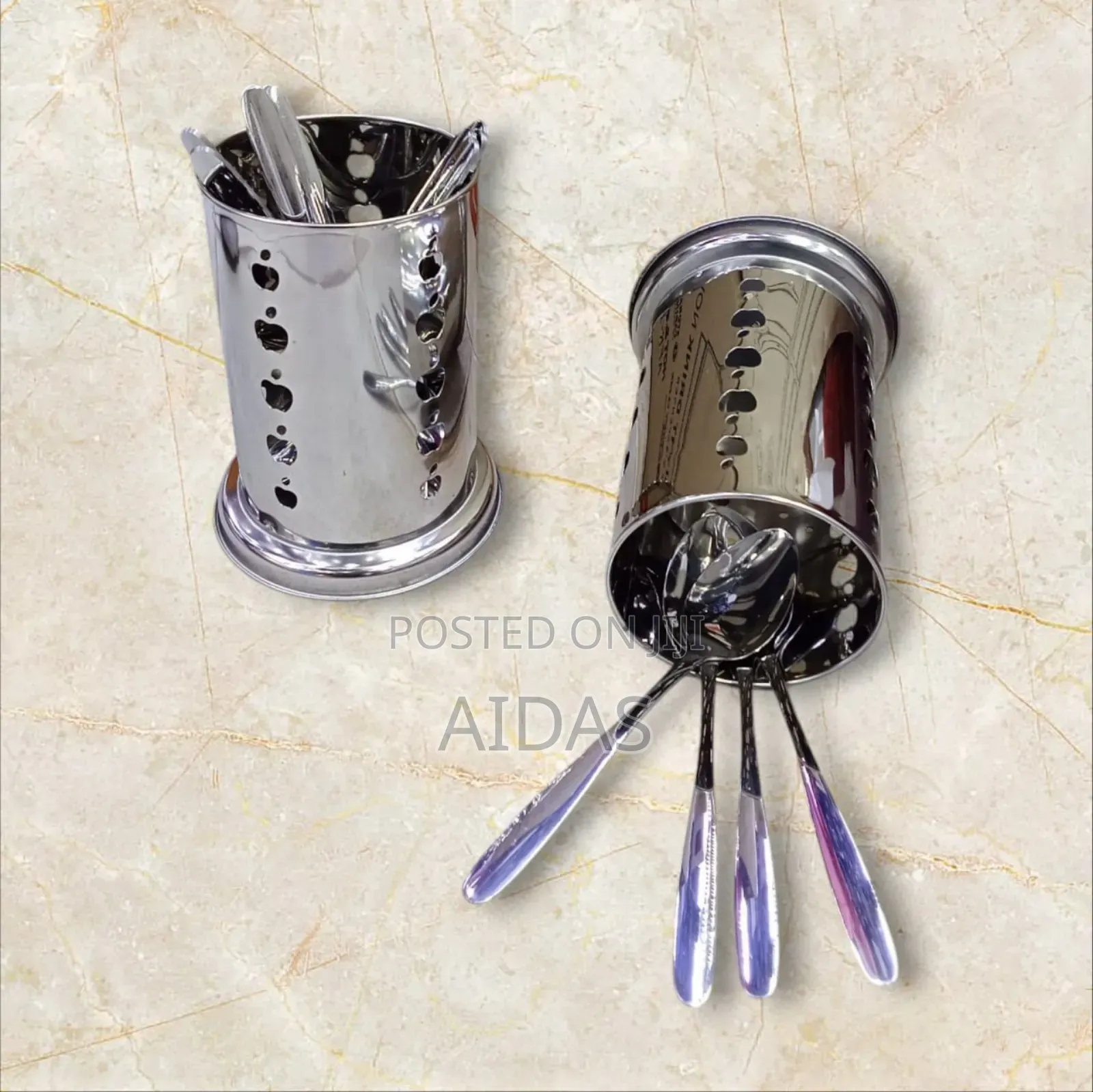 Stainless Steel Spoon Holder