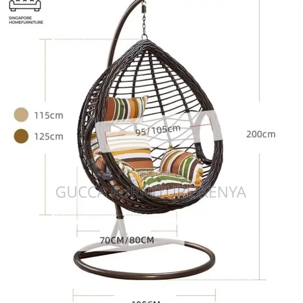 Home Chairs: Hammock Balcony Swing Chair for Home Office