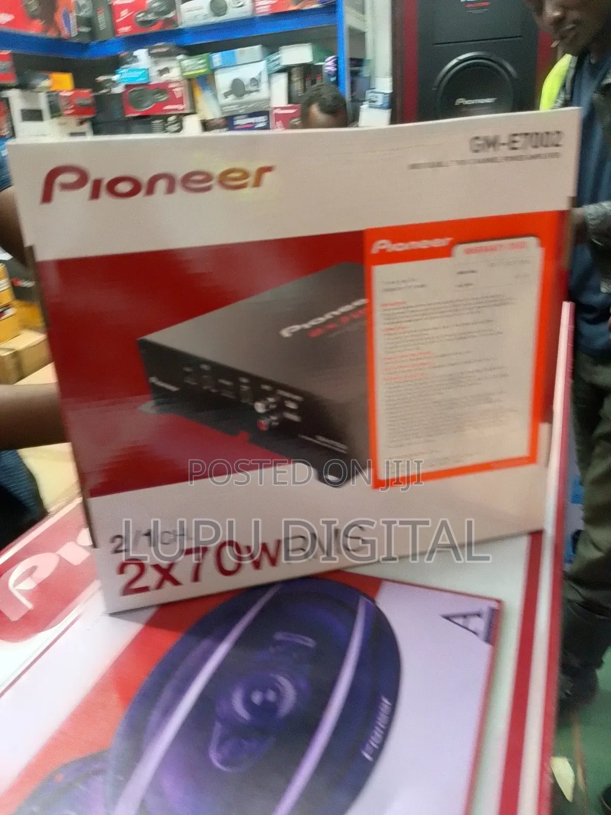 Pioneer Bridgeable 2 Channel Power Amplifier 2*70w