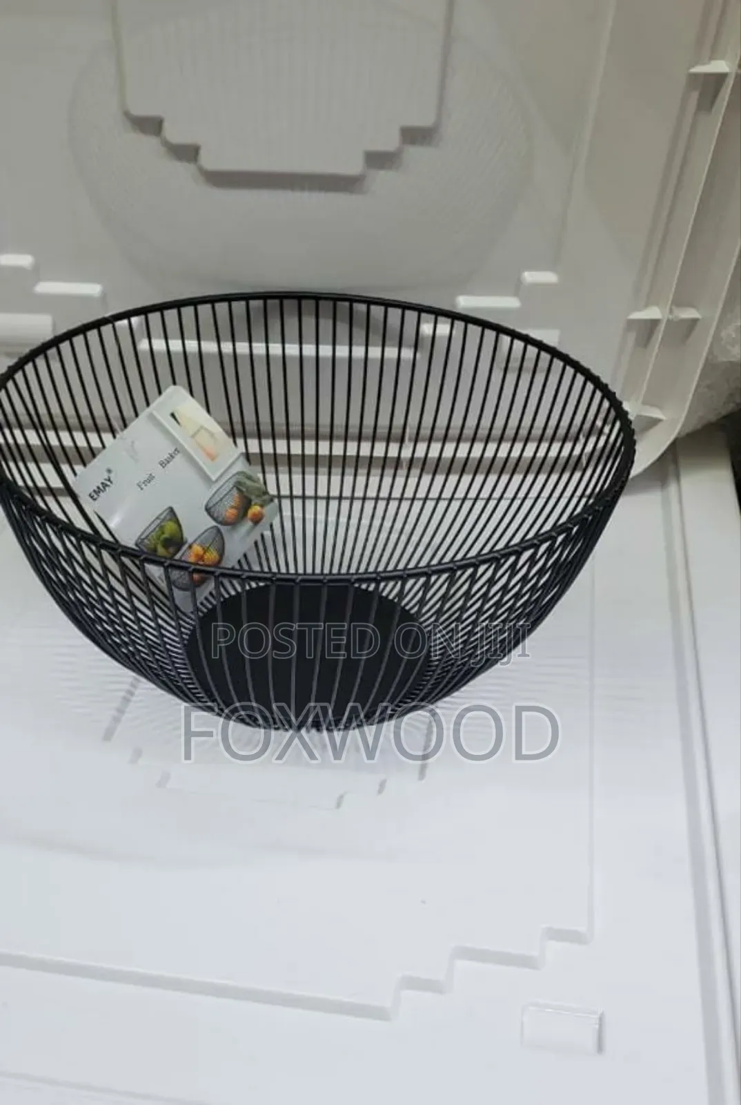 Metallic Golden Fruit Basket7