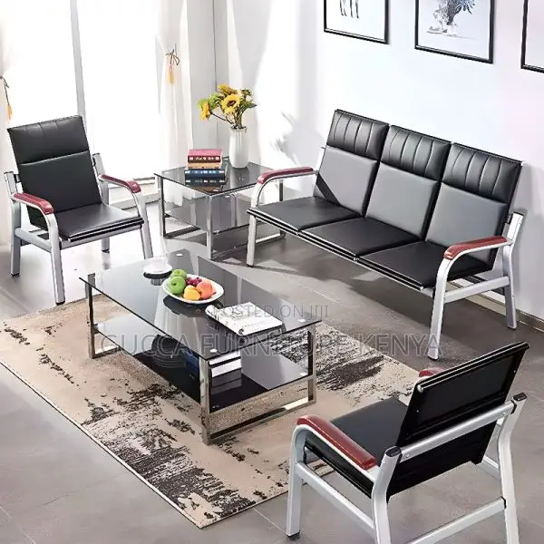 Sofas: Tear Resistant Office 5-Seater Sofa Set