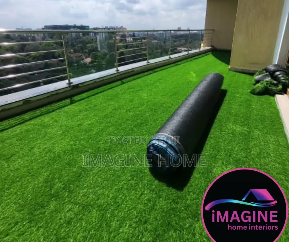 Home Balcony Artificial Green Grass Carpet