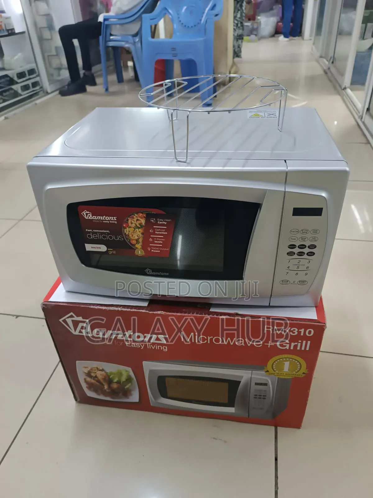 Ramtons Microwave Digital 20litres With Grill Rm/310