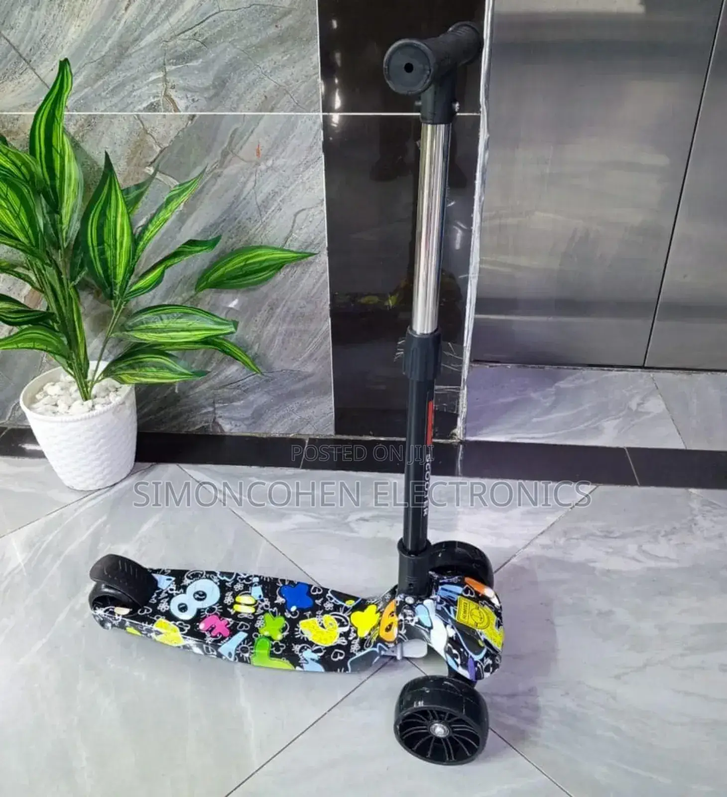Scooter With Led Lights/Melody