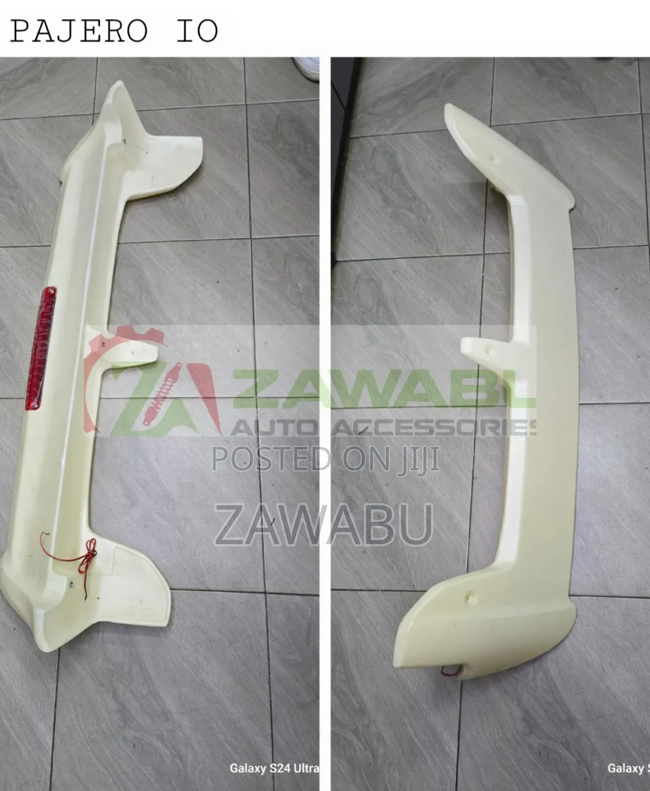 Spoiler Mitsubishi Pajero Io