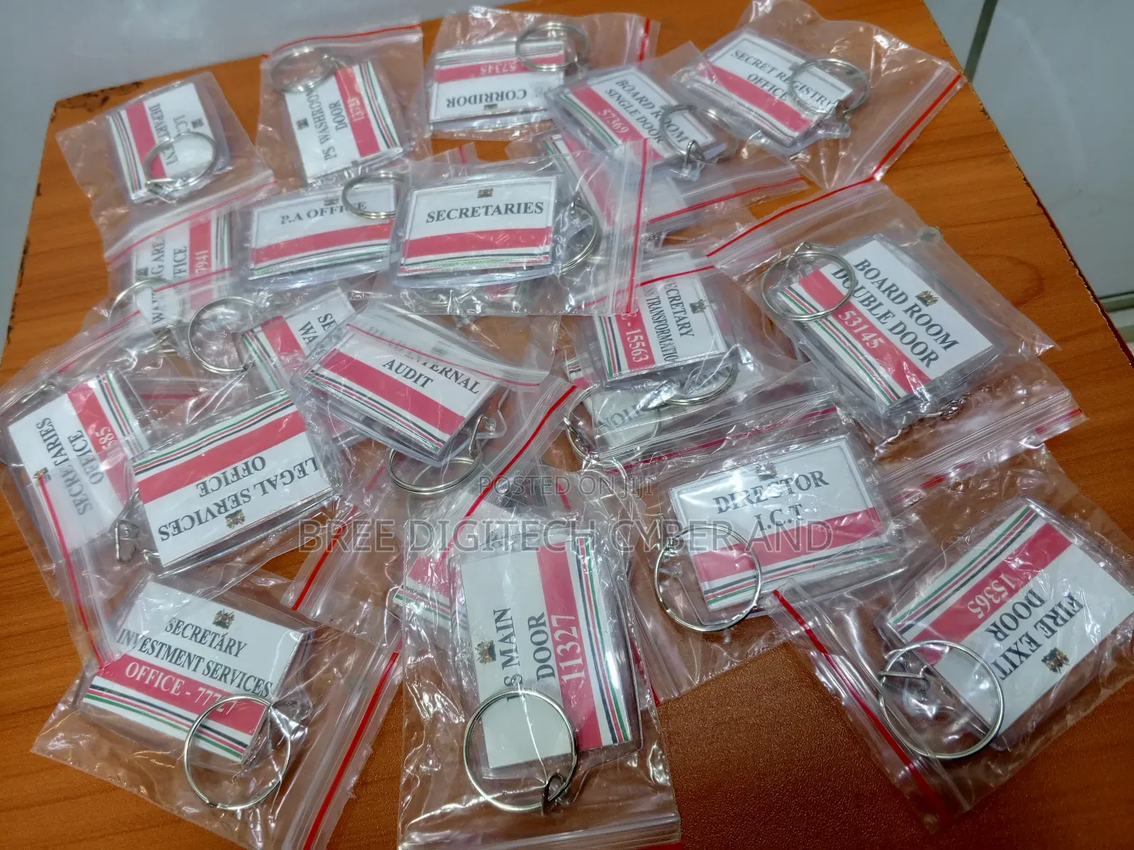 Branded Key Holder