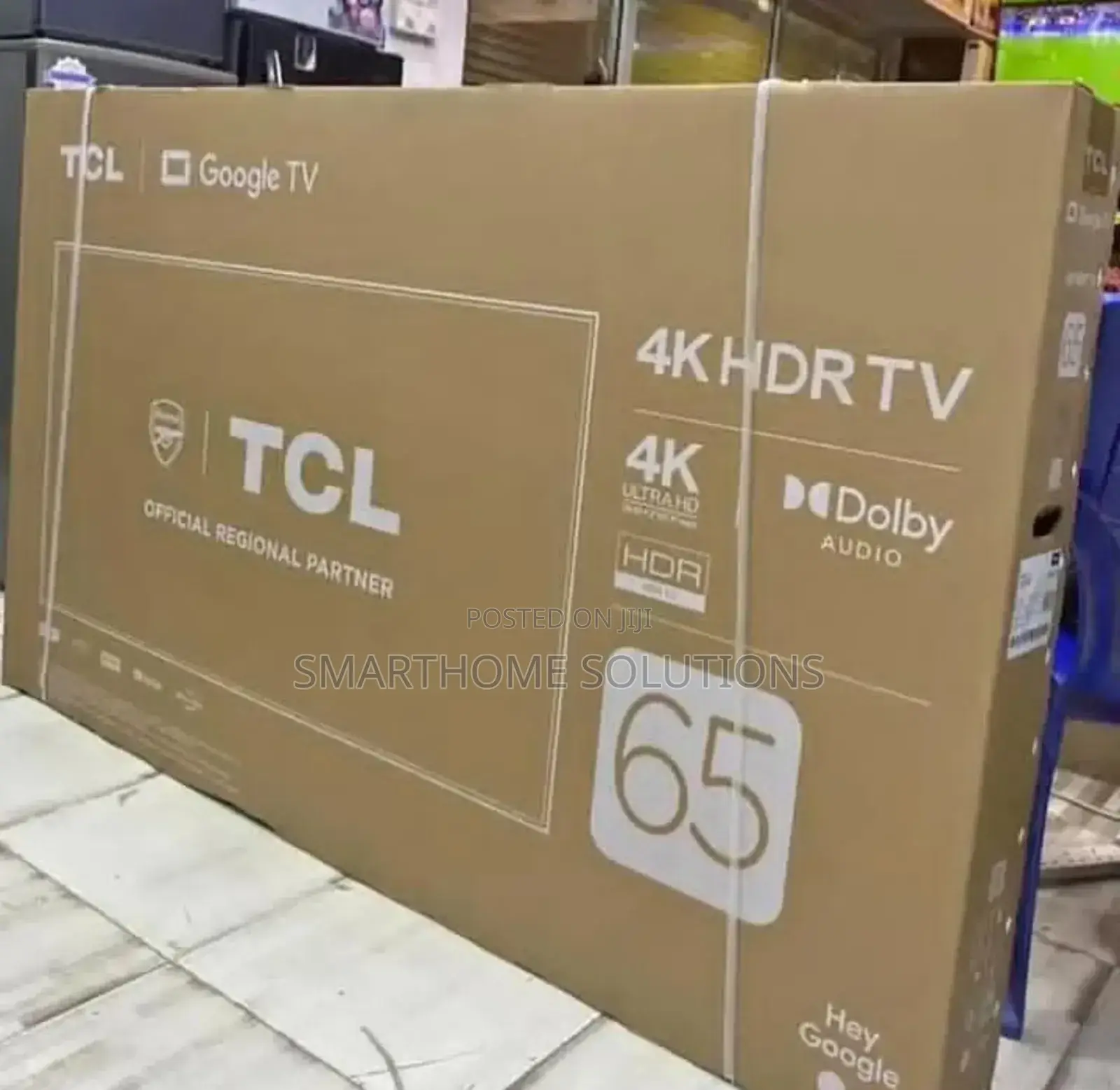 *Tcl 65 Inch Brand Flameless Tv '.