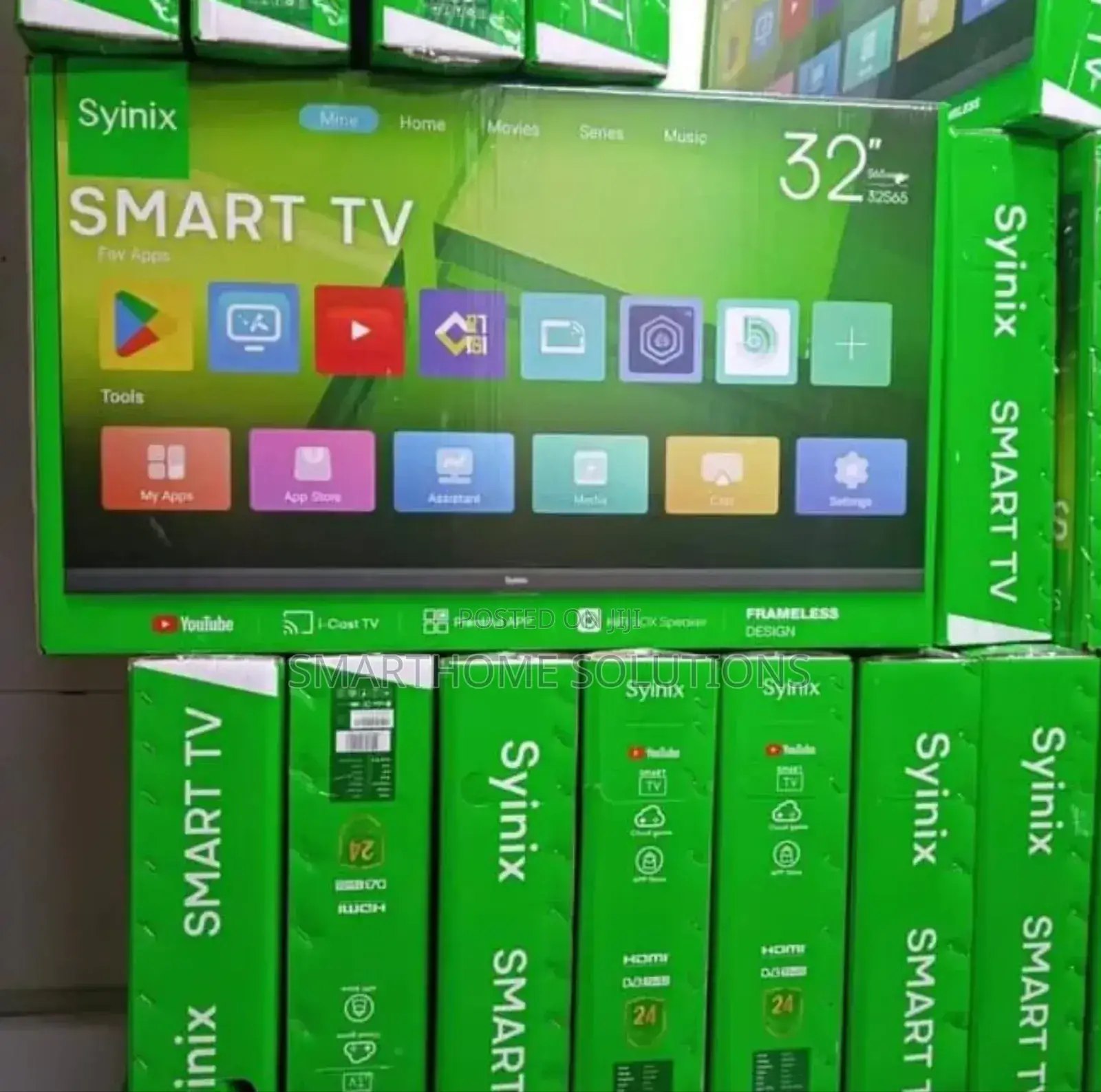 Syinix 32′′ Inch Frameless Digital Tv 32e4m
