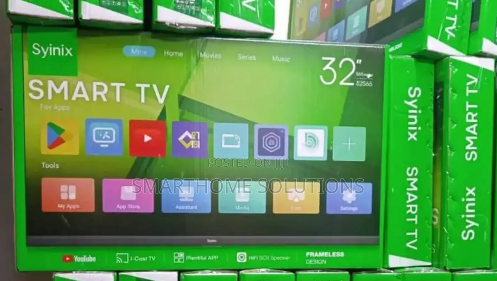 32 Smart Syinix Bluetooth Enabled Icast Digital Tv