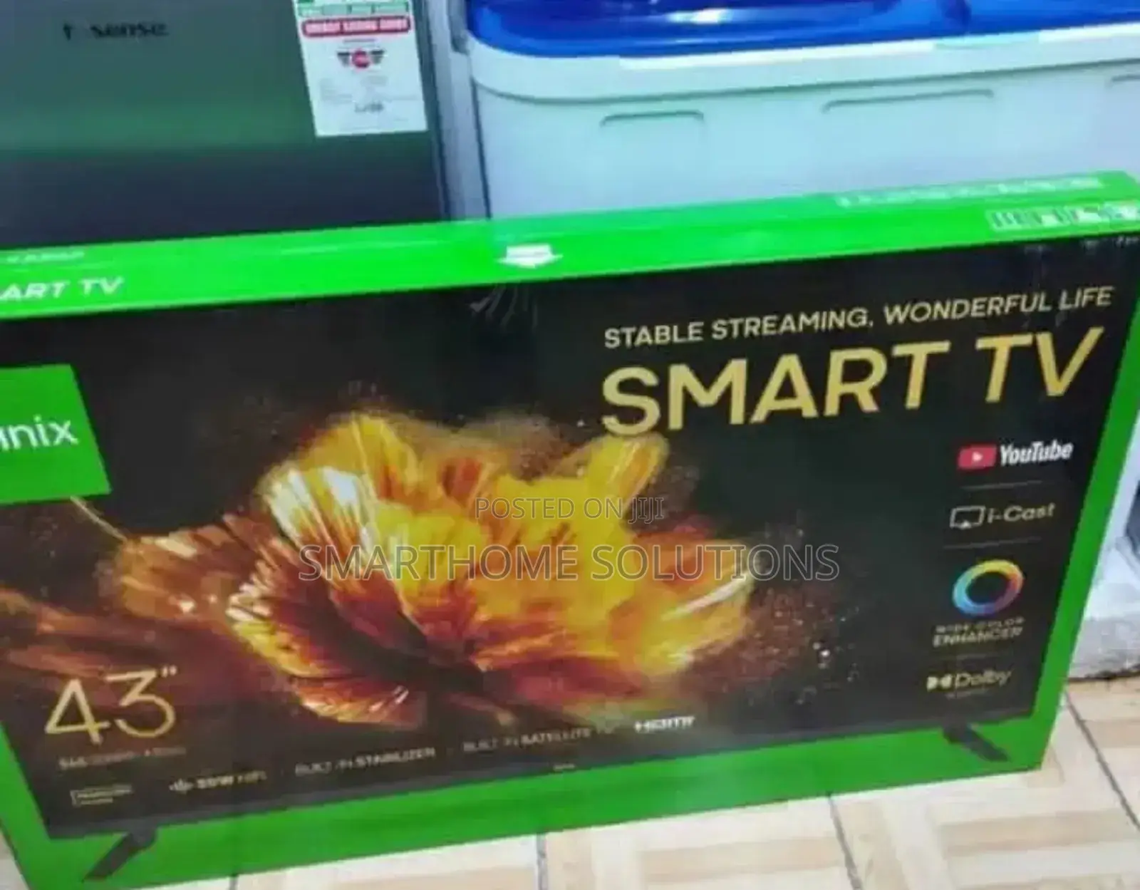 New Synix Smart Tv /Brand New Synix 43 Inch Smart Tv Ss-07