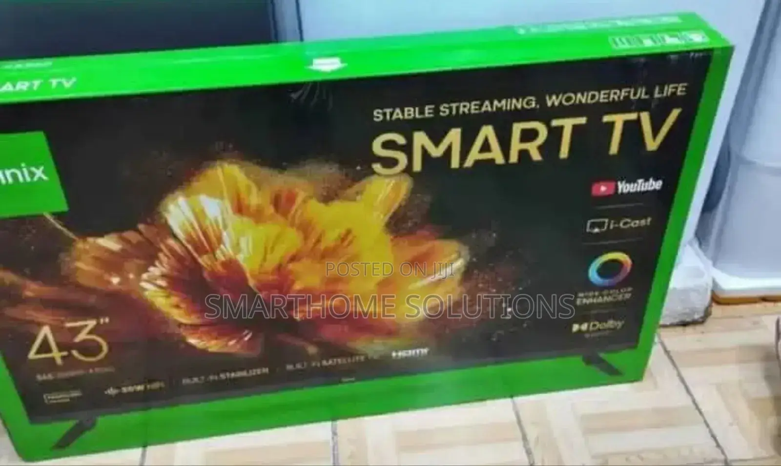 New Synix Smart Tv /Brand New Synix 43 Inch Smart Tv Ss-07