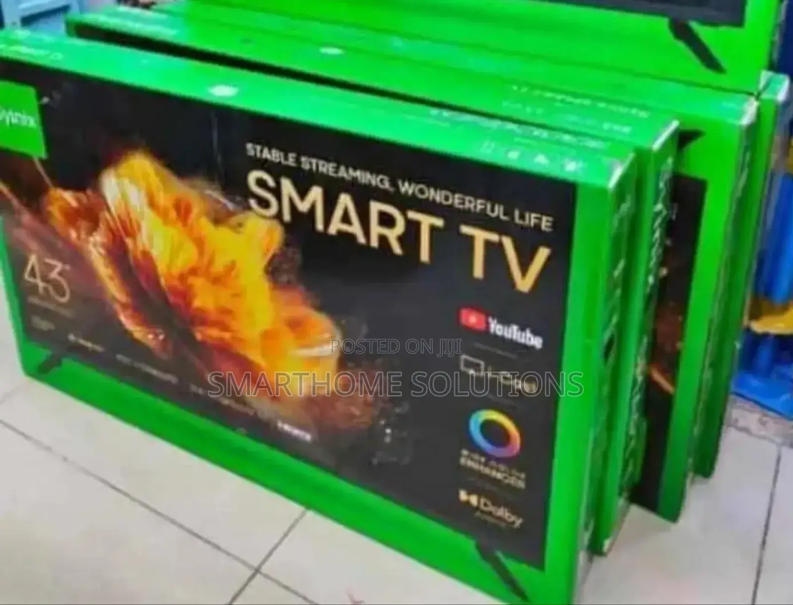 Synix 43 Inches Smart Android Frameless Tv New Series