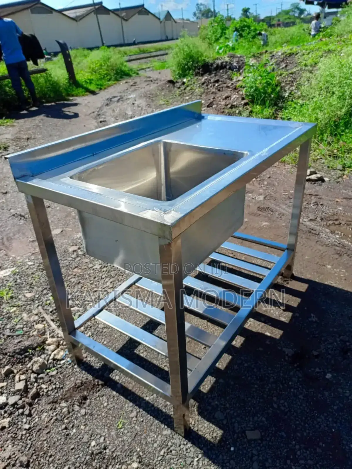 Stainless Steel Single Bowl Sink