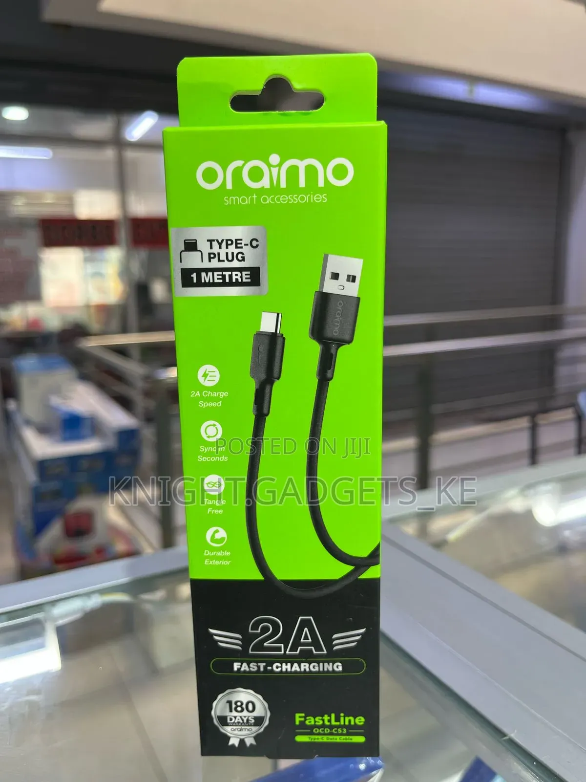 Oraimo Usb to Type C Plug /Data Cable !