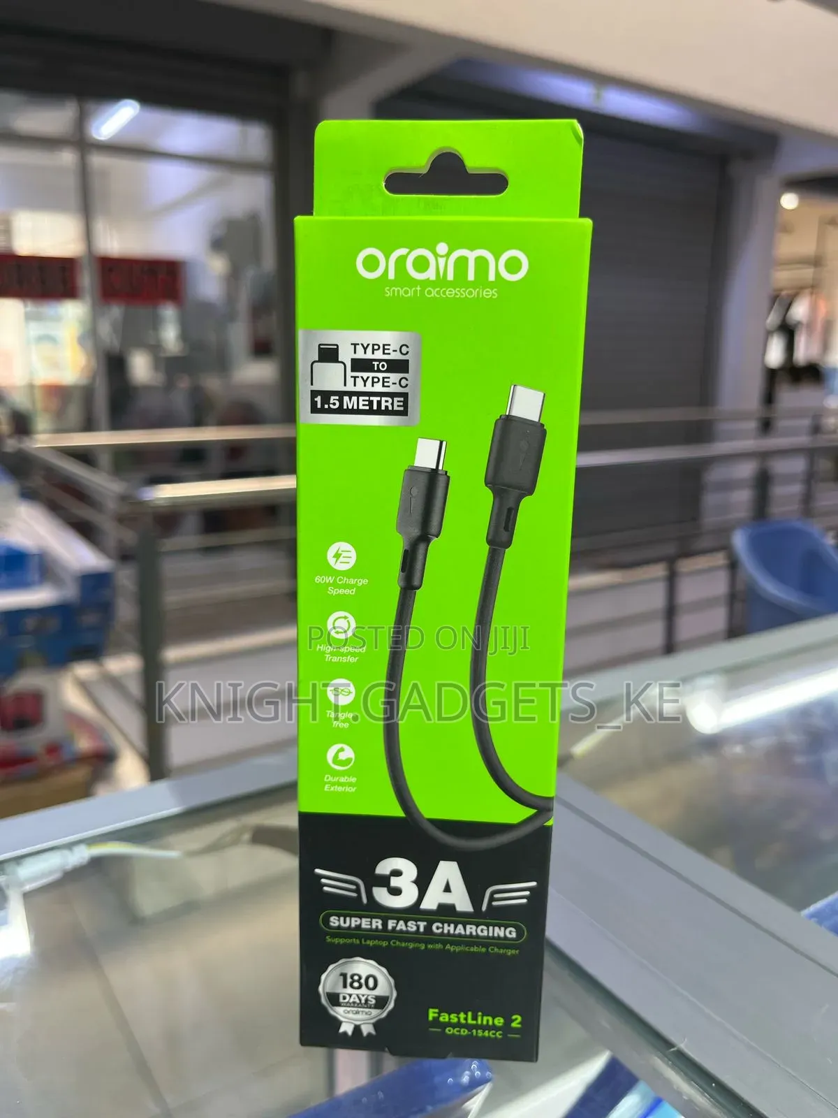 Oraimo Usb C to C (Ocd-154cc) Cable !
