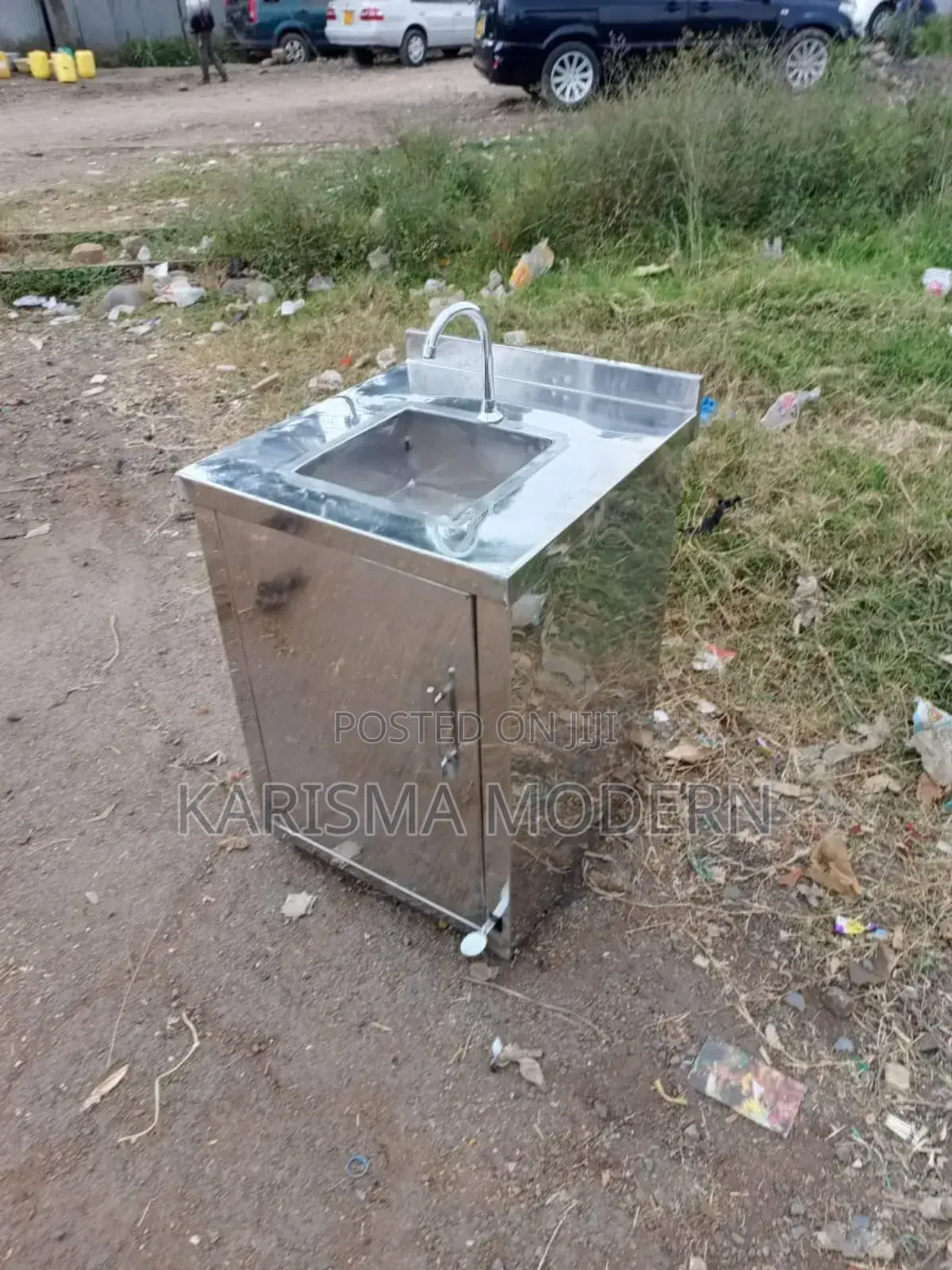 Stainless Steel Sink With Cabinet