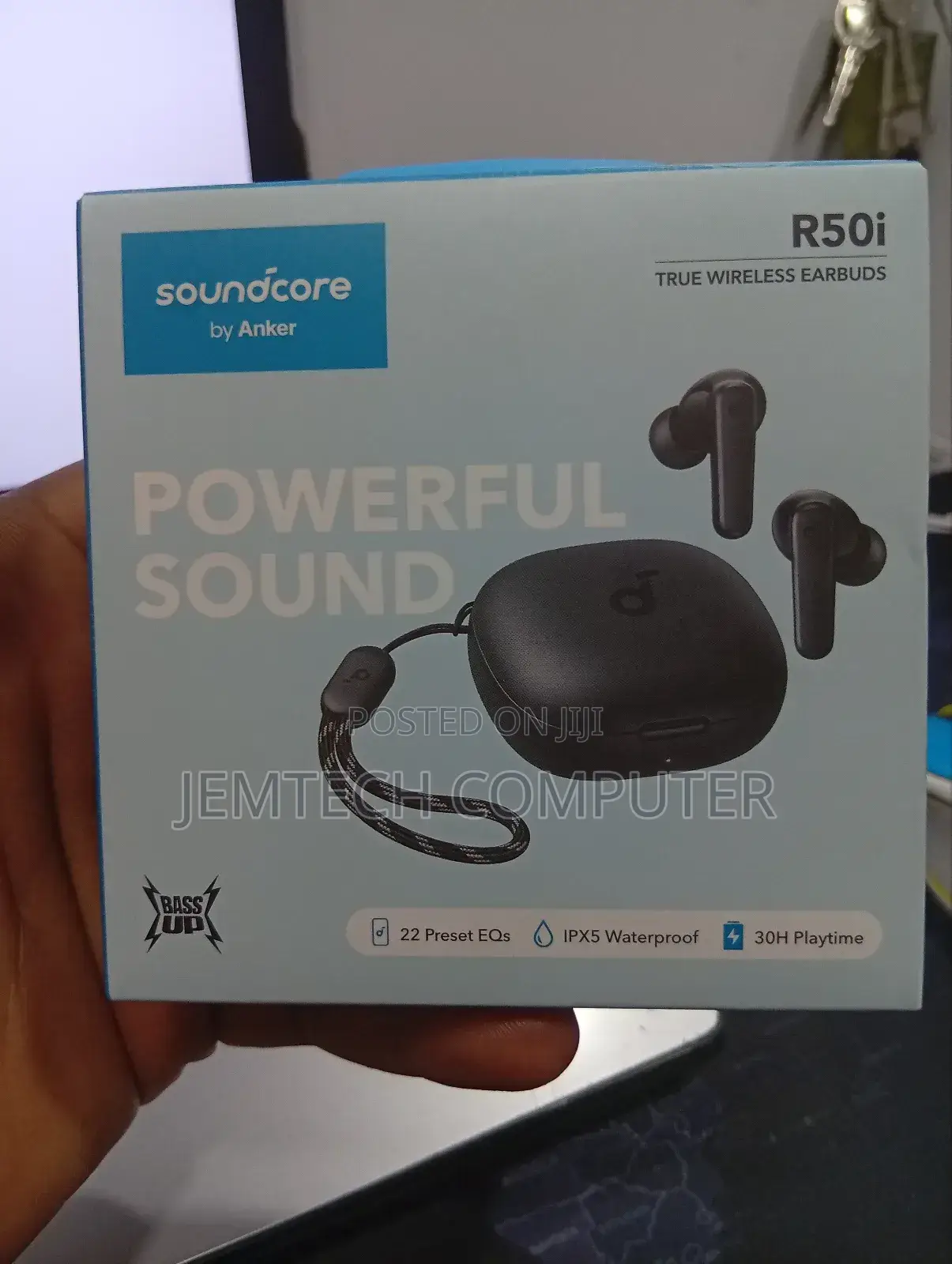 Anker Soundcore R50i True Wireless Earbuds -A3949h11 – Black