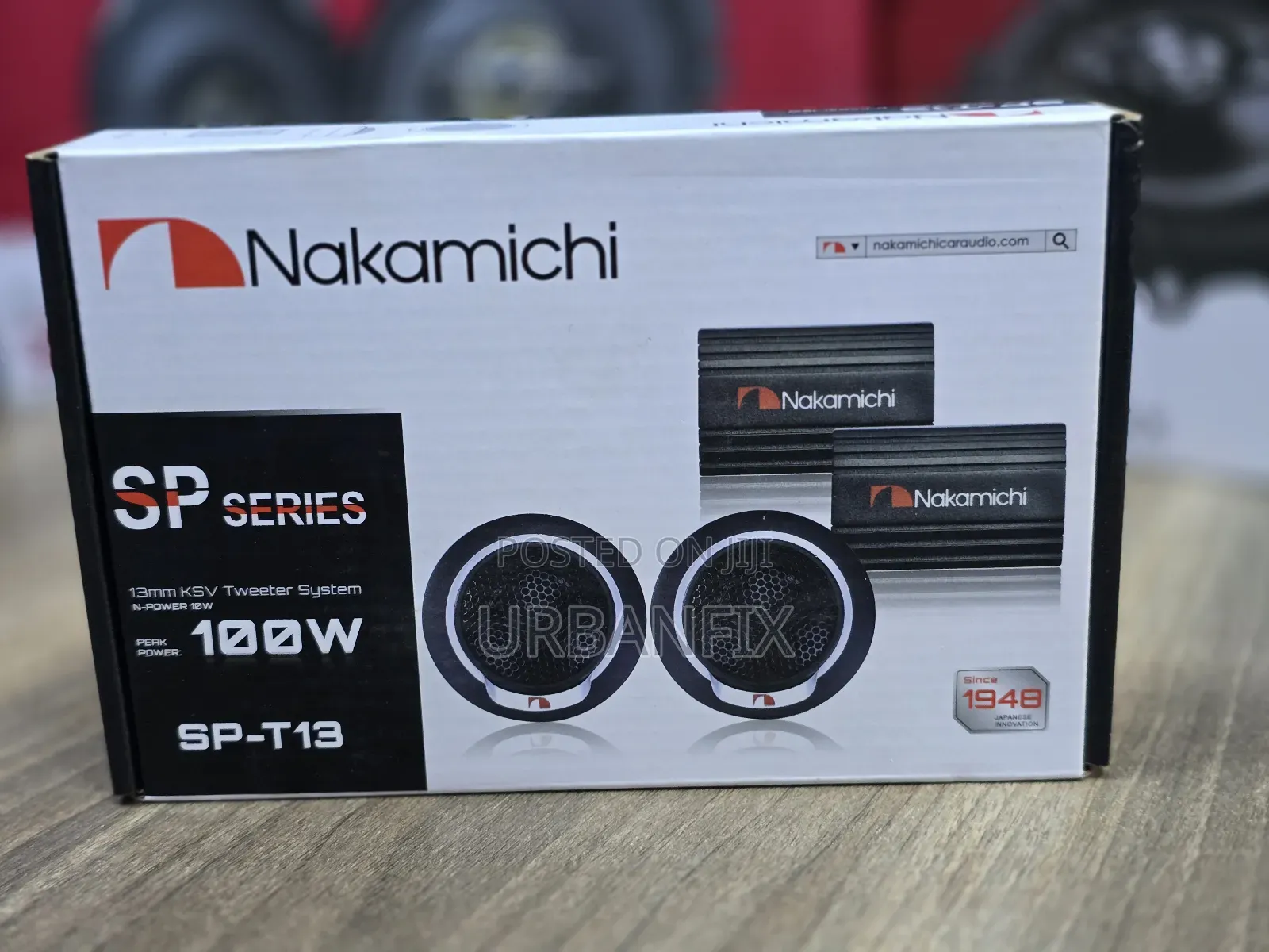 Nakamichi 100watts Dome Tweeters With Crossovers- A Pair